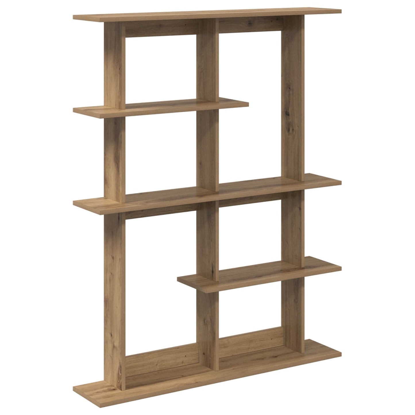 Wandplank Artisanaal eiken 102 x 20 x 130 cm Bewerkt hout