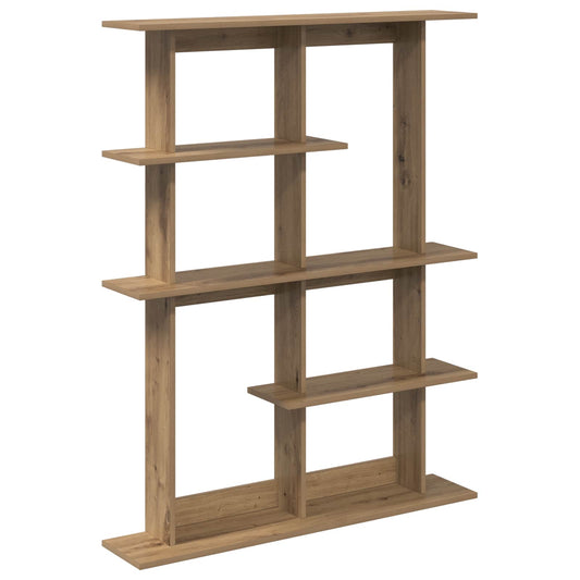 Wandplank Artisanaal eiken 102 x 20 x 130 cm Bewerkt hout is nu te koop bij PeponiXL, paradijselijk wonen!