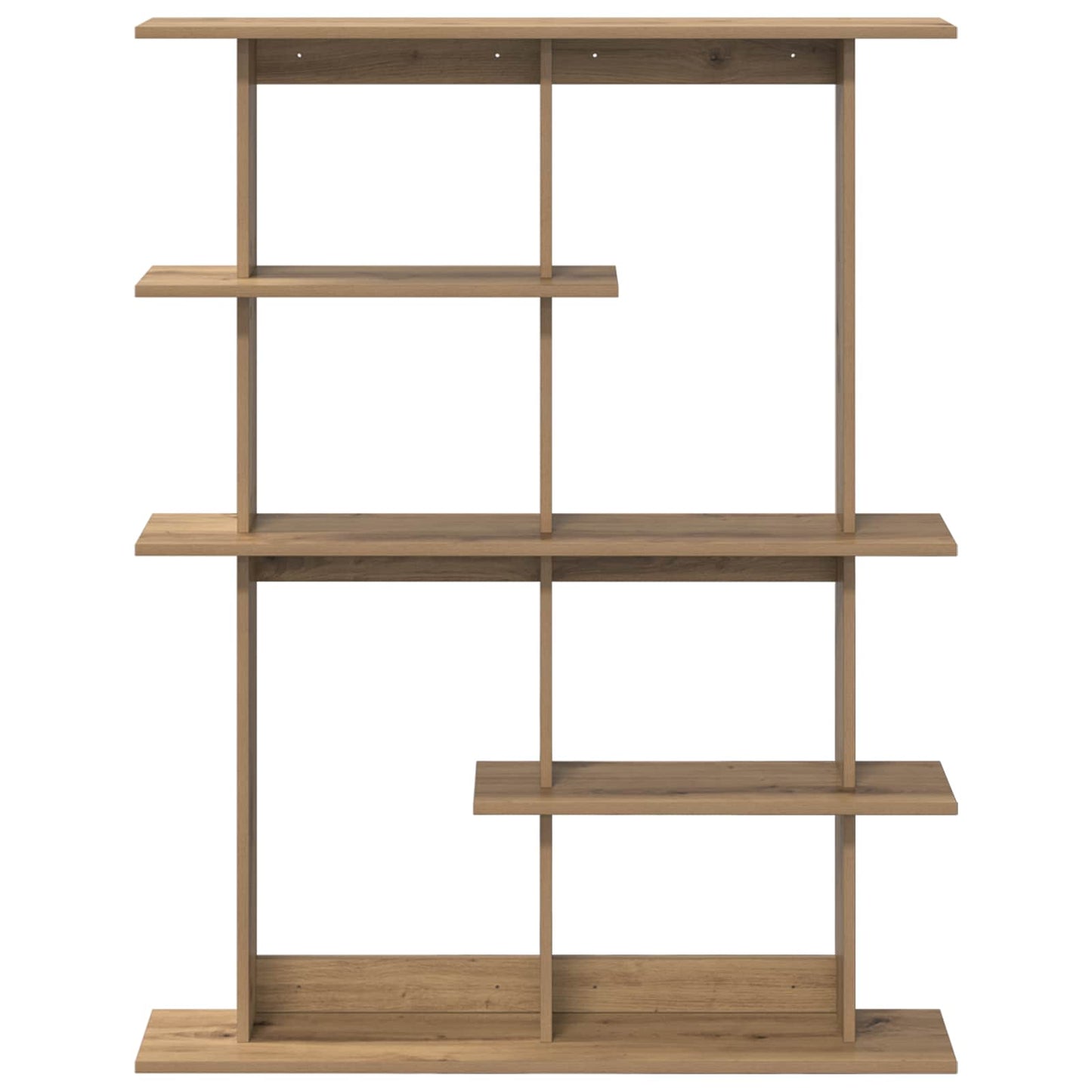 Wandplank Artisanaal eiken 102 x 20 x 130 cm Bewerkt hout