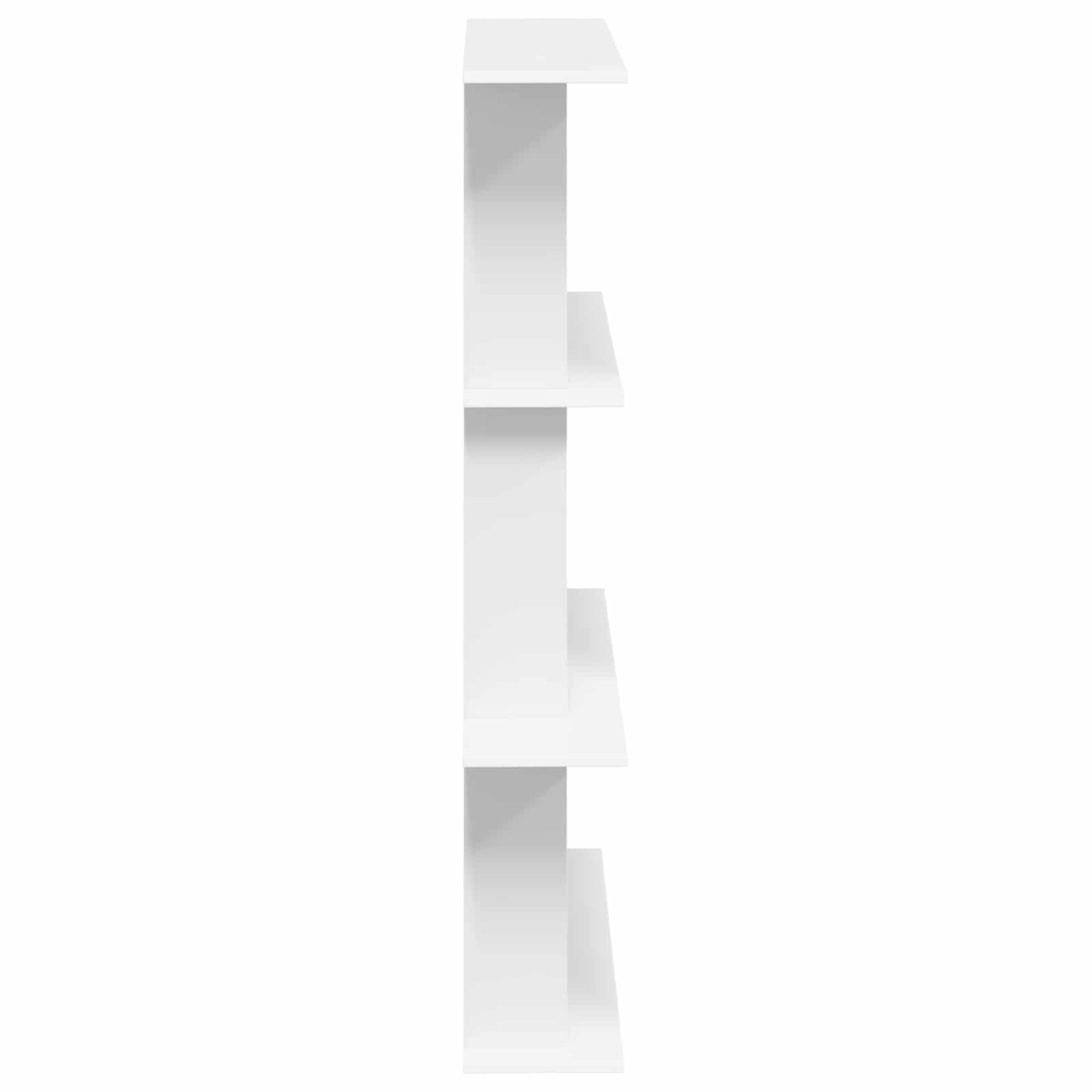 Wandplank Wit 100 x 20 x 126 cm Bewerkt hout