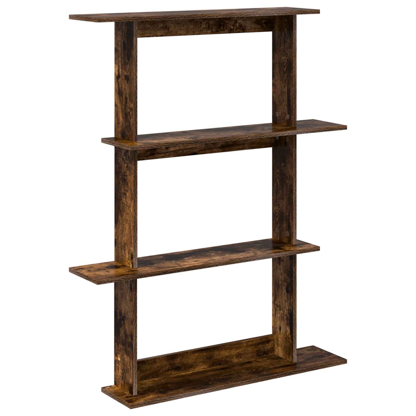 Wandplank Gerookt eiken 100 x 20 x 126 cm Bewerkt hout