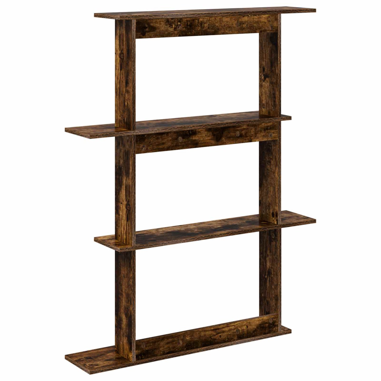 Wandplank Gerookt eiken 100 x 20 x 126 cm Bewerkt hout