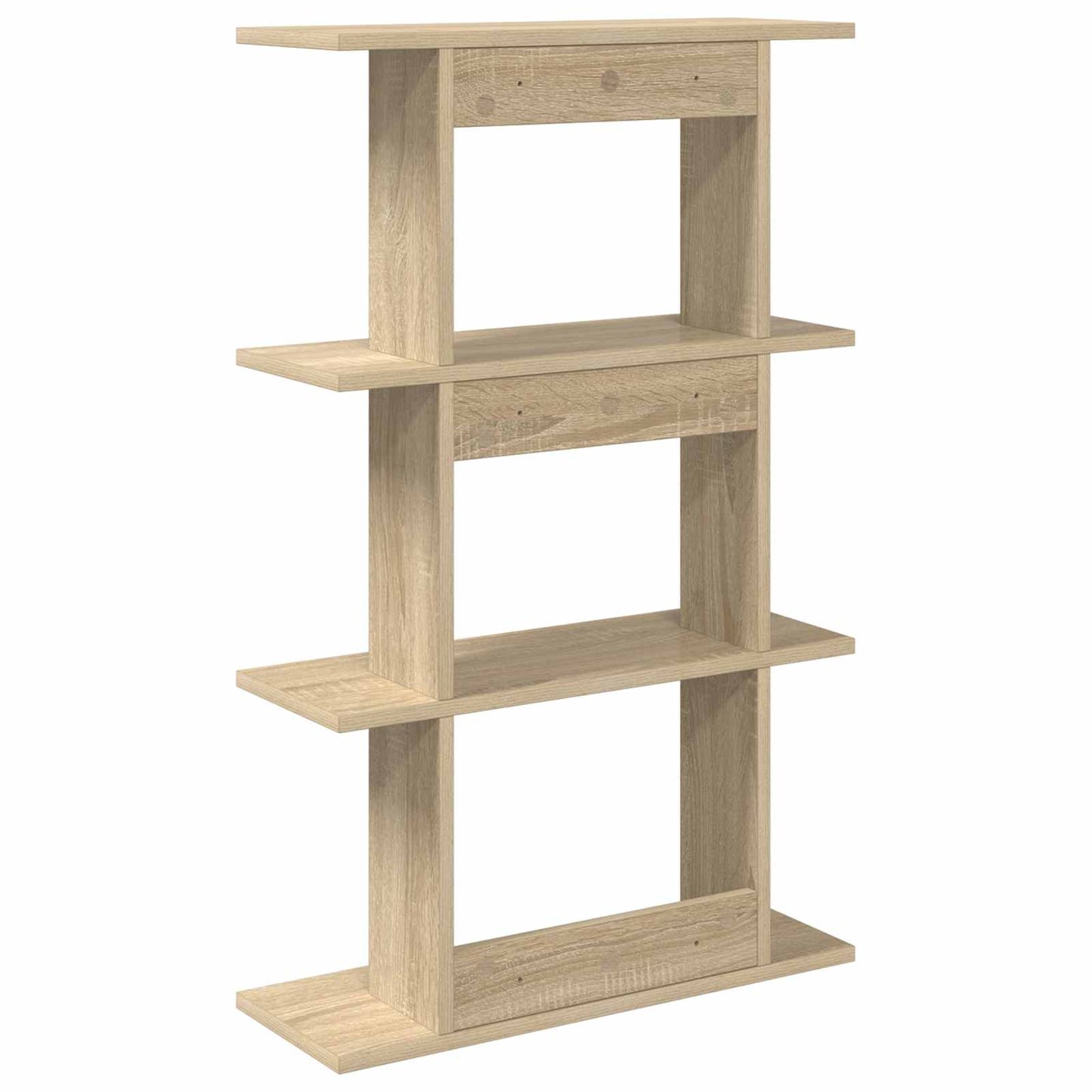 Wandplank Muurmontage Sonoma Eiken 56 x 20 x 90 cm Bewerkt hout