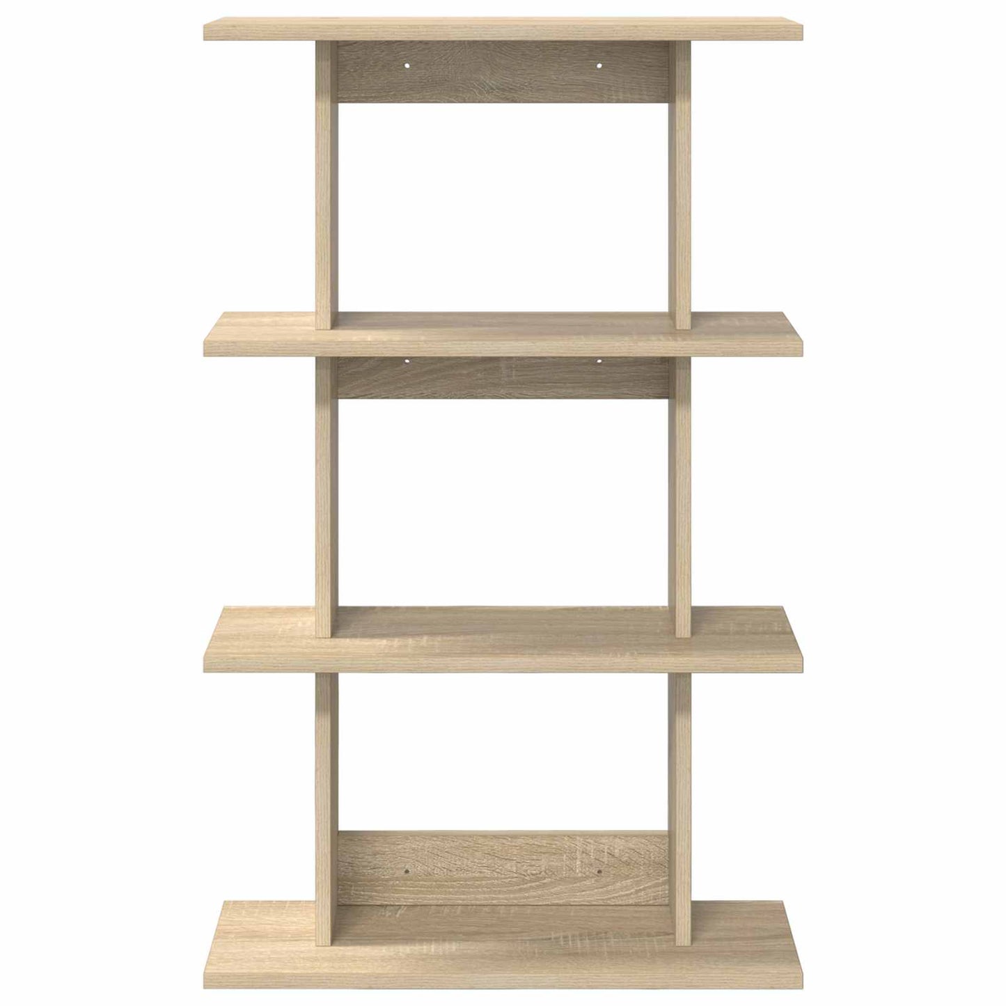 Wandplank Muurmontage Sonoma Eiken 56 x 20 x 90 cm Bewerkt hout