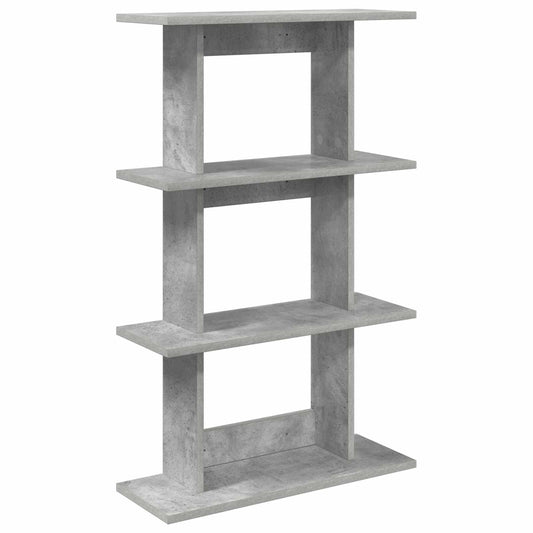 Wandplank Muurmontage Betongrijs 56 x 20 x 90 cm Bewerkt hout is nu te koop bij PeponiXL, paradijselijk wonen!
