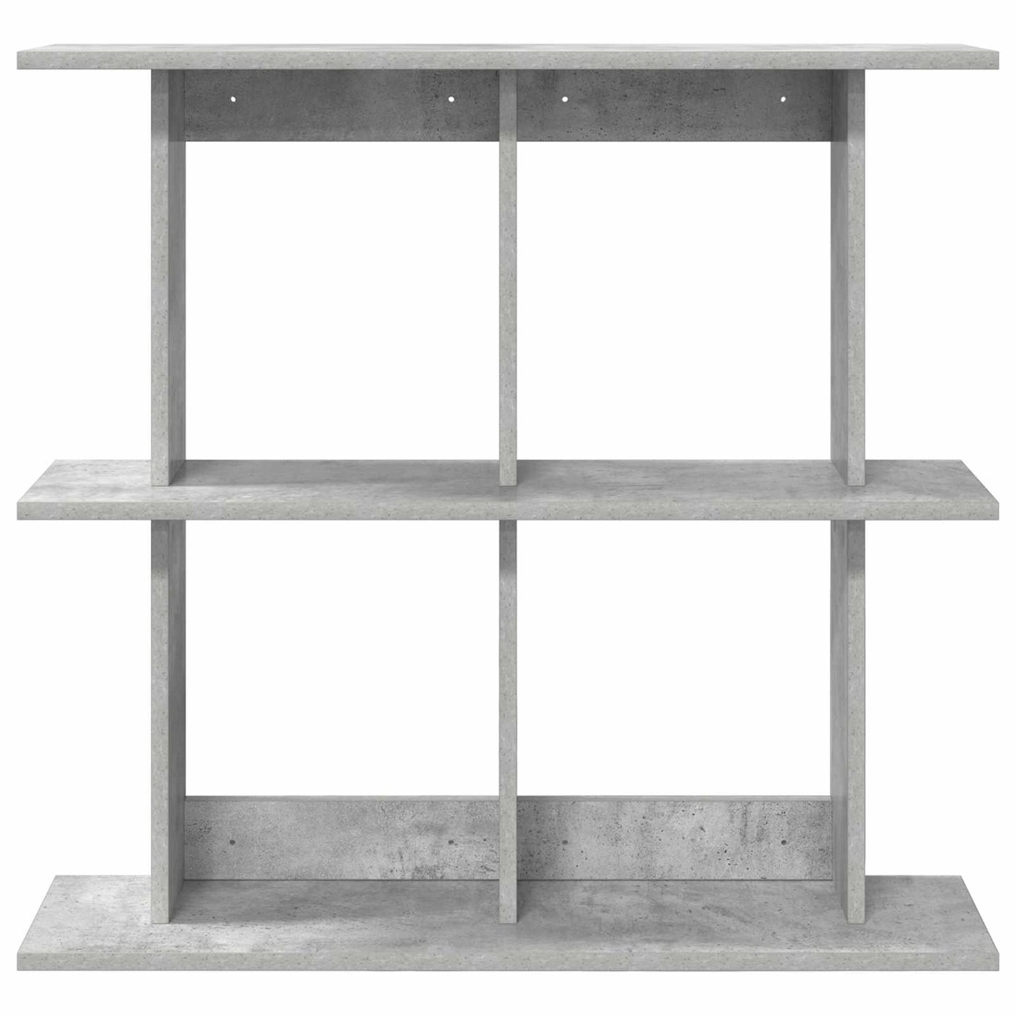 Wandplank Muurmontage Betongrijs 80 x 20 x 75 cm Bewerkt hout