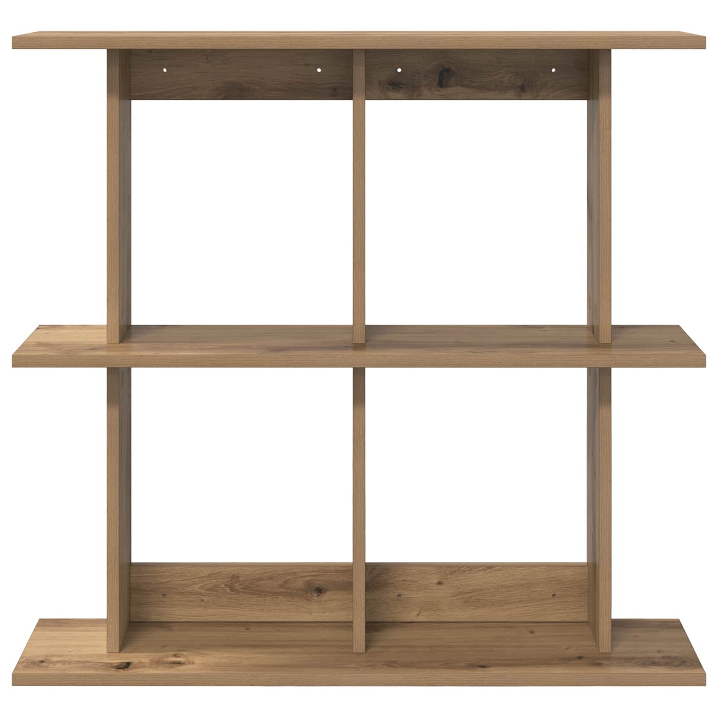 Wandplank Muurmontage Artisanaal eiken 80 x 20 x 75 cm