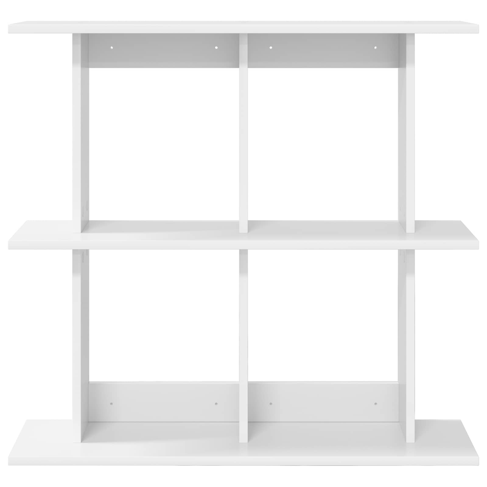 Wandplank Muurmontage Wit 100 x 20 x 75 cm Bewerkt hout is nu te koop bij PeponiXL, paradijselijk wonen!