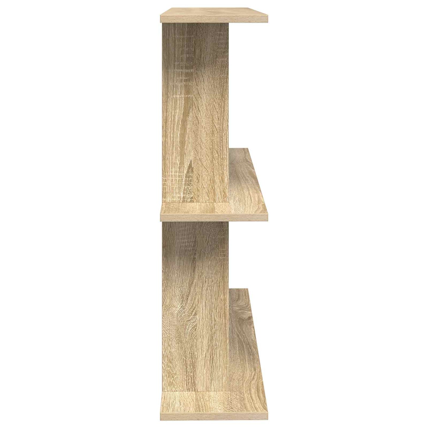 Wandplank Muurmontage Sonoma Eiken 100 x 20 x 75 cm
