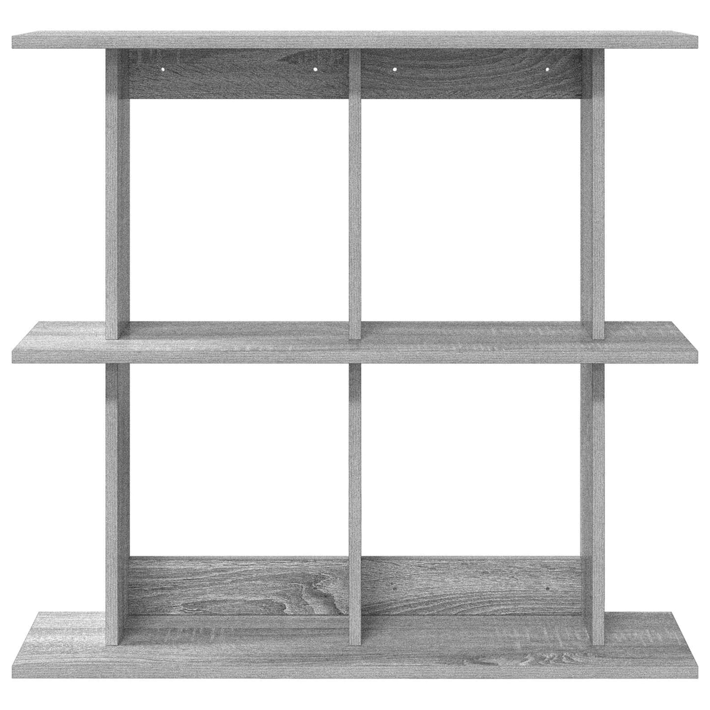 Wandplank Muurmontage Grijs Sonoma 100 x 20 x 75 cm