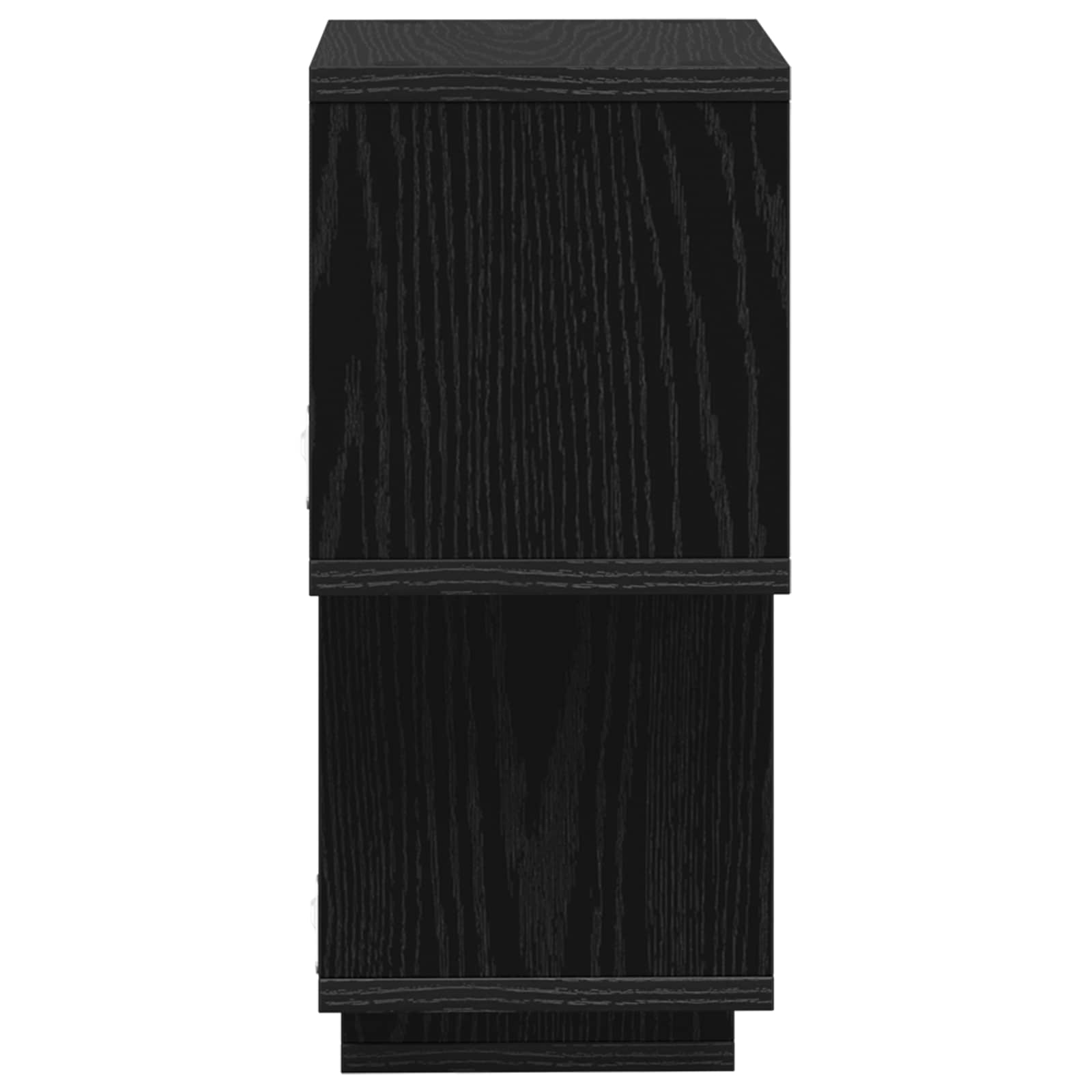 Drijvende plank Muurmontage Zwart eiken 87 x 20 x 55 cm is nu te koop bij PeponiXL, paradijselijk wonen!