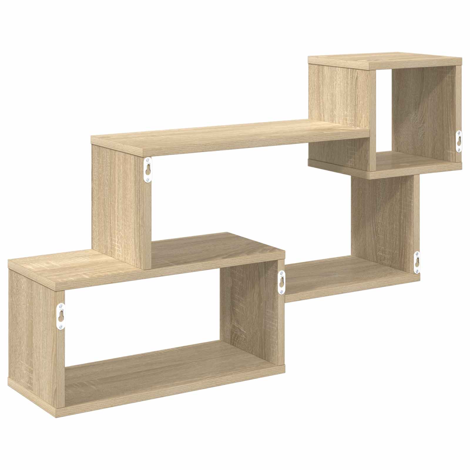 Drijvende plank Muurmontage Sonoma Eiken 87 x 20 x 55 cm is nu te koop bij PeponiXL, paradijselijk wonen!