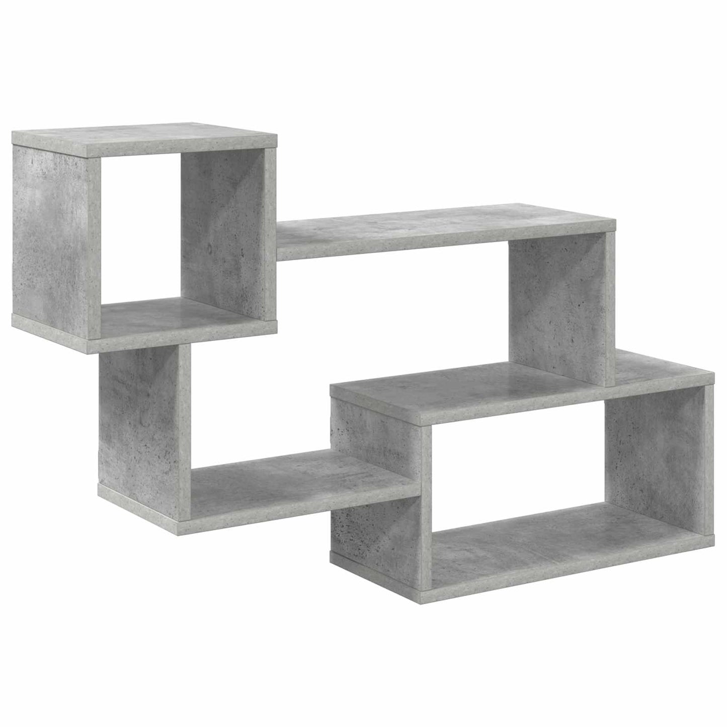 Drijvende plank Muurmontage Betongrijs 87 x 20 x 55 cm