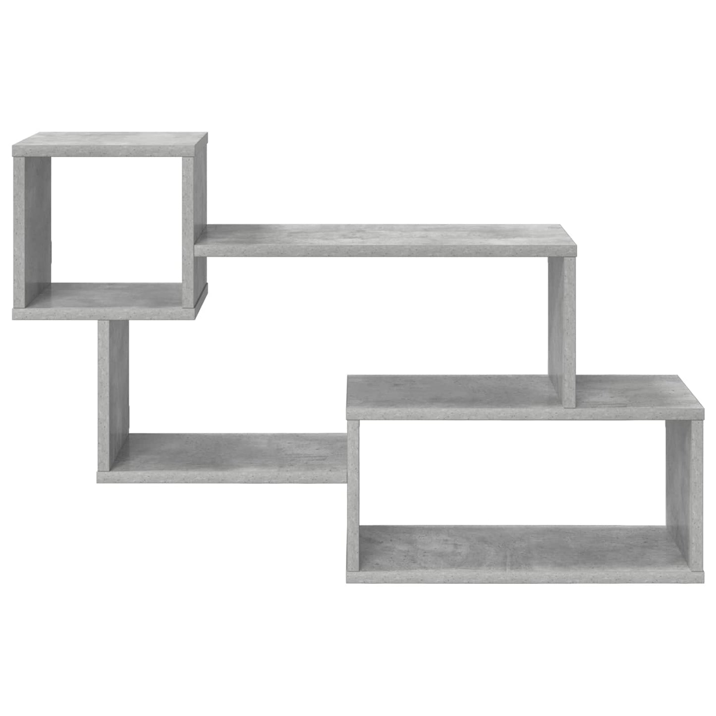 Drijvende plank Muurmontage Betongrijs 87 x 20 x 55 cm