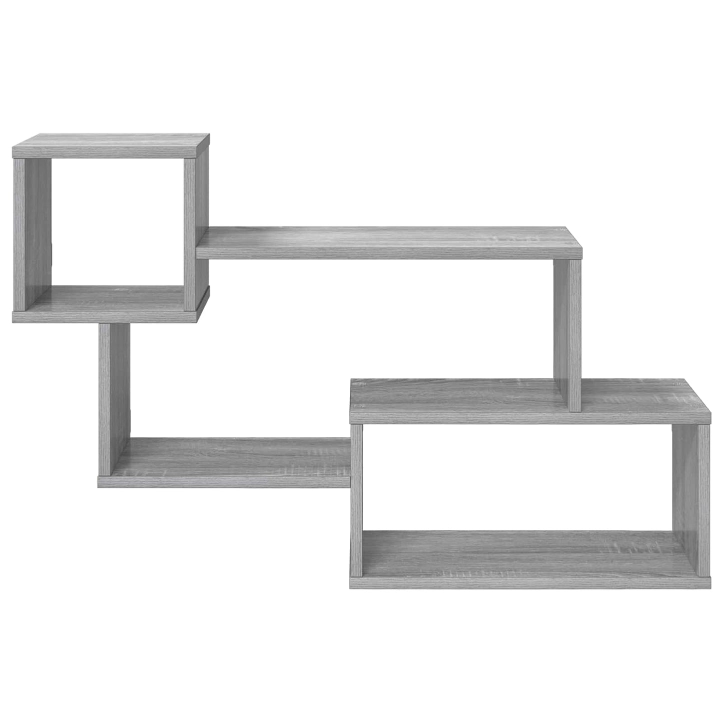 Drijvende plank Muurmontage Grijs Sonoma 87 x 20 x 55 cm