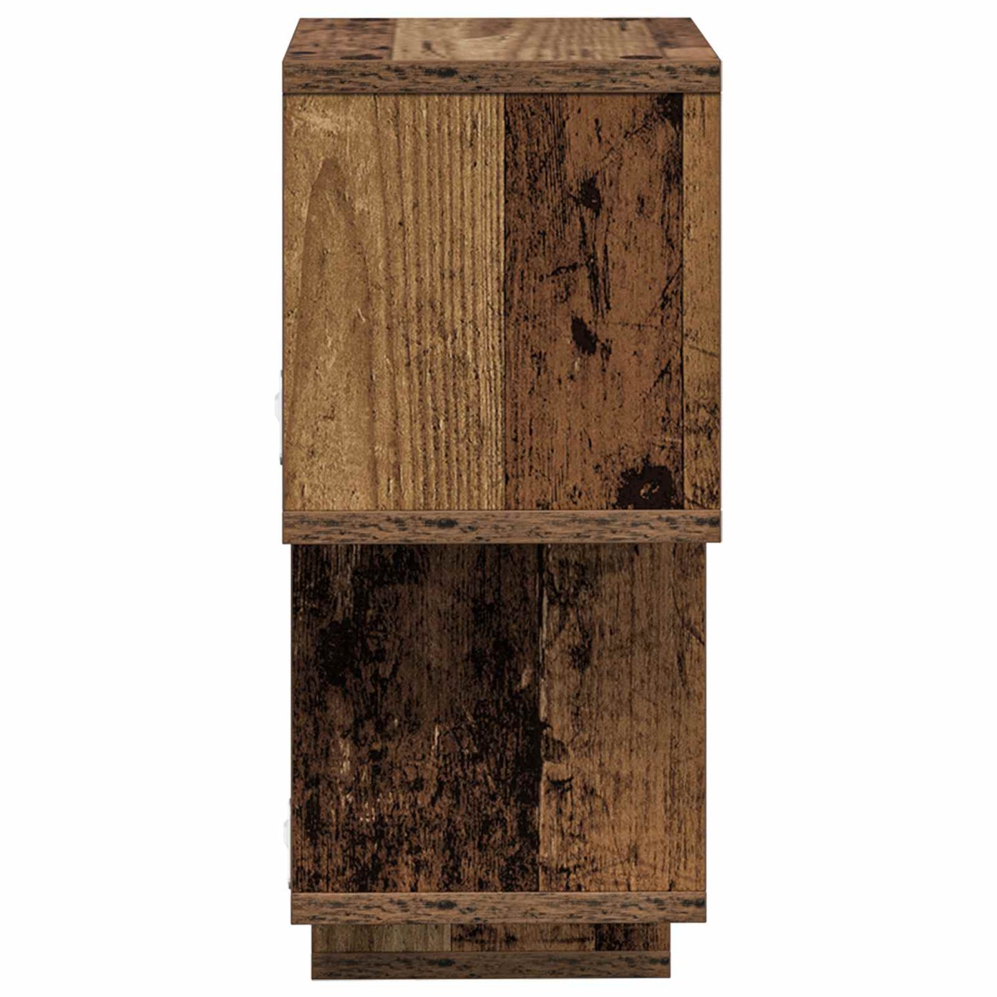 Drijvende plank Muurmontage Oud hout 87 x 20 x 55 cm
