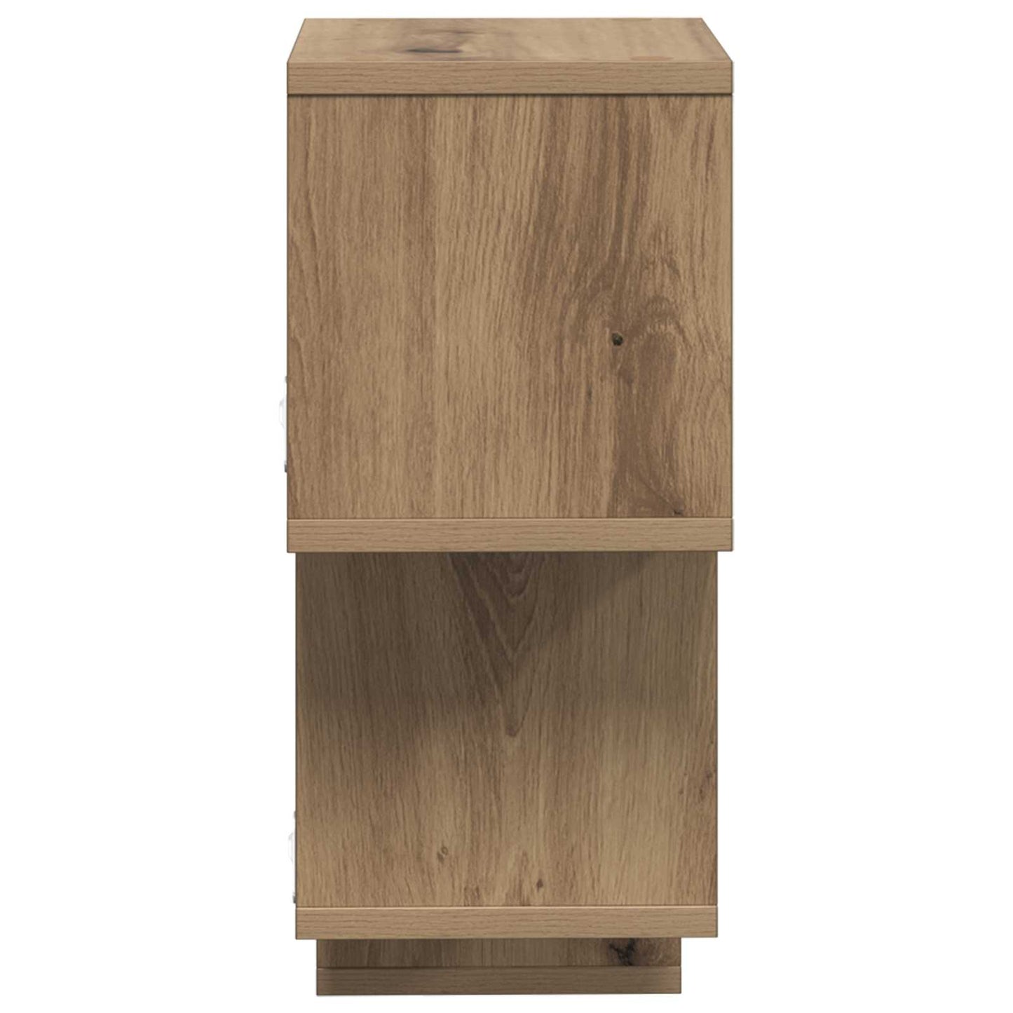Drijvende plank Muurmontage Artisanaal eiken 87 x 20 x 55 cm