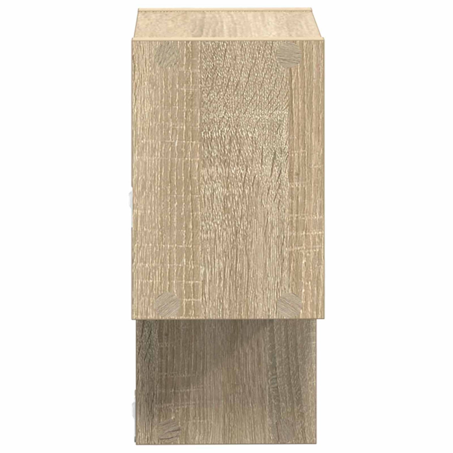 Wandplank Muurmontage Bruin 55 x 15 x 35 cm Bewerkt hout is nu te koop bij PeponiXL, paradijselijk wonen!