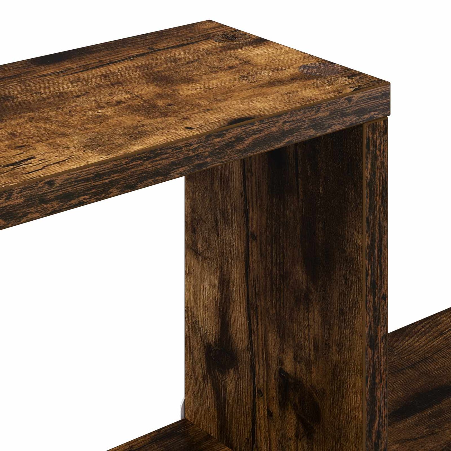 Wandplank Muurmontage Bruin 55 x 15 x 35 cm Bewerkt hout is nu te koop bij PeponiXL, paradijselijk wonen!