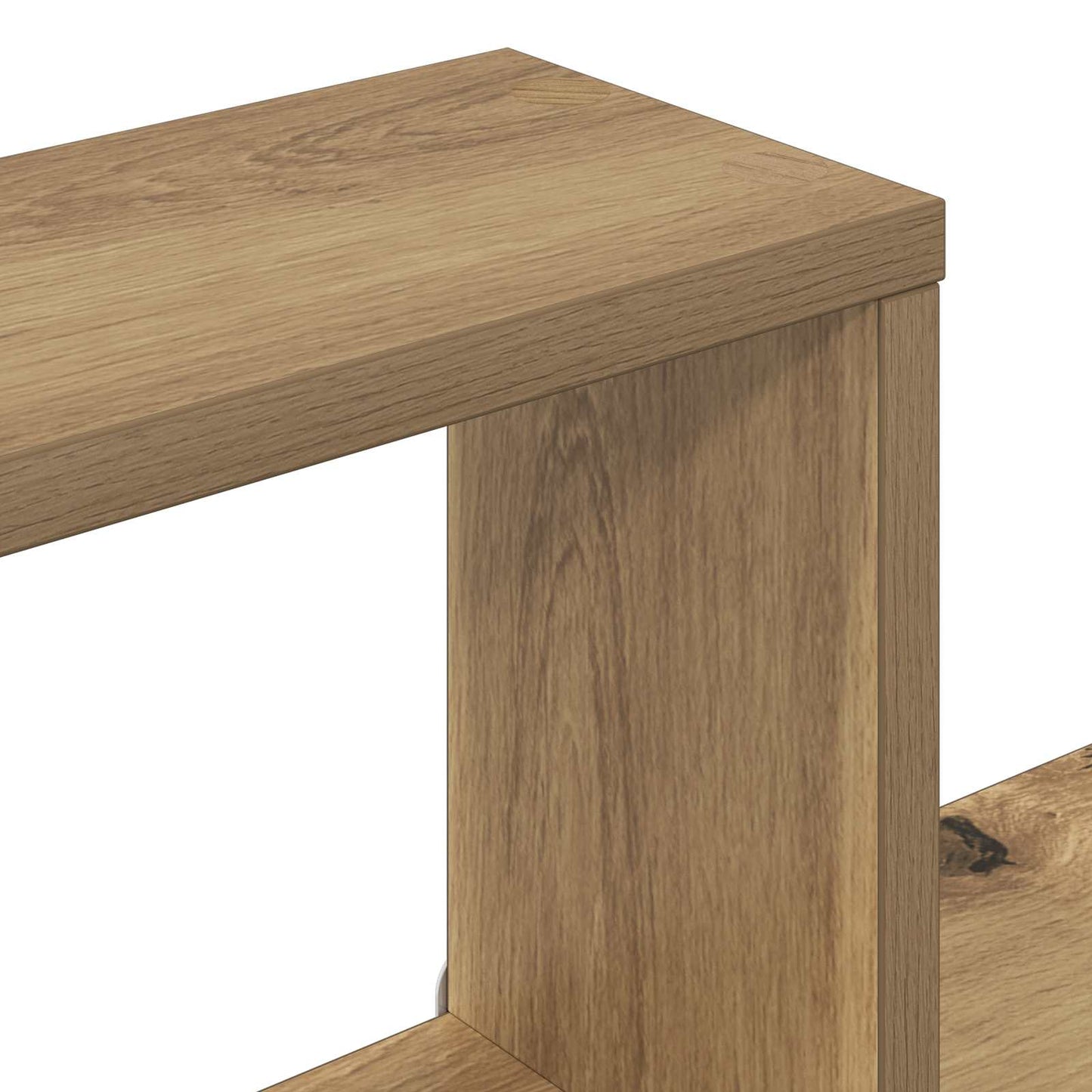 Wandplank Muurmontage Bruin 55 x 15 x 35 cm Bewerkt hout is nu te koop bij PeponiXL, paradijselijk wonen!