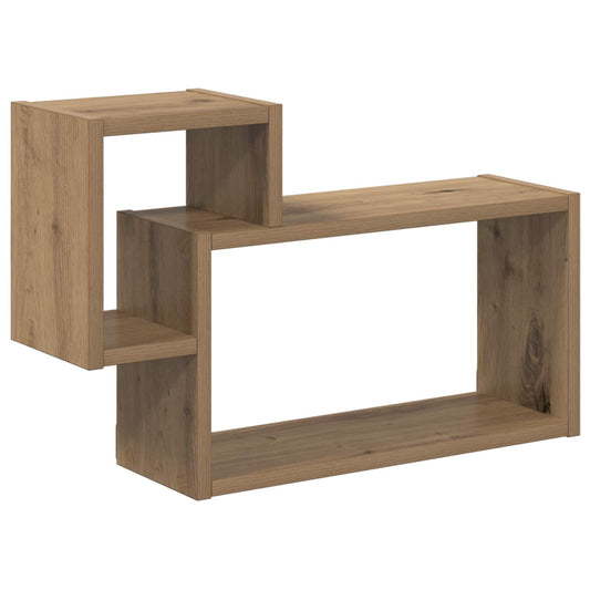 Wandplank Muurmontage Artisanaal eiken 55 x 15 x 35 cm is nu te koop bij PeponiXL, paradijselijk wonen!