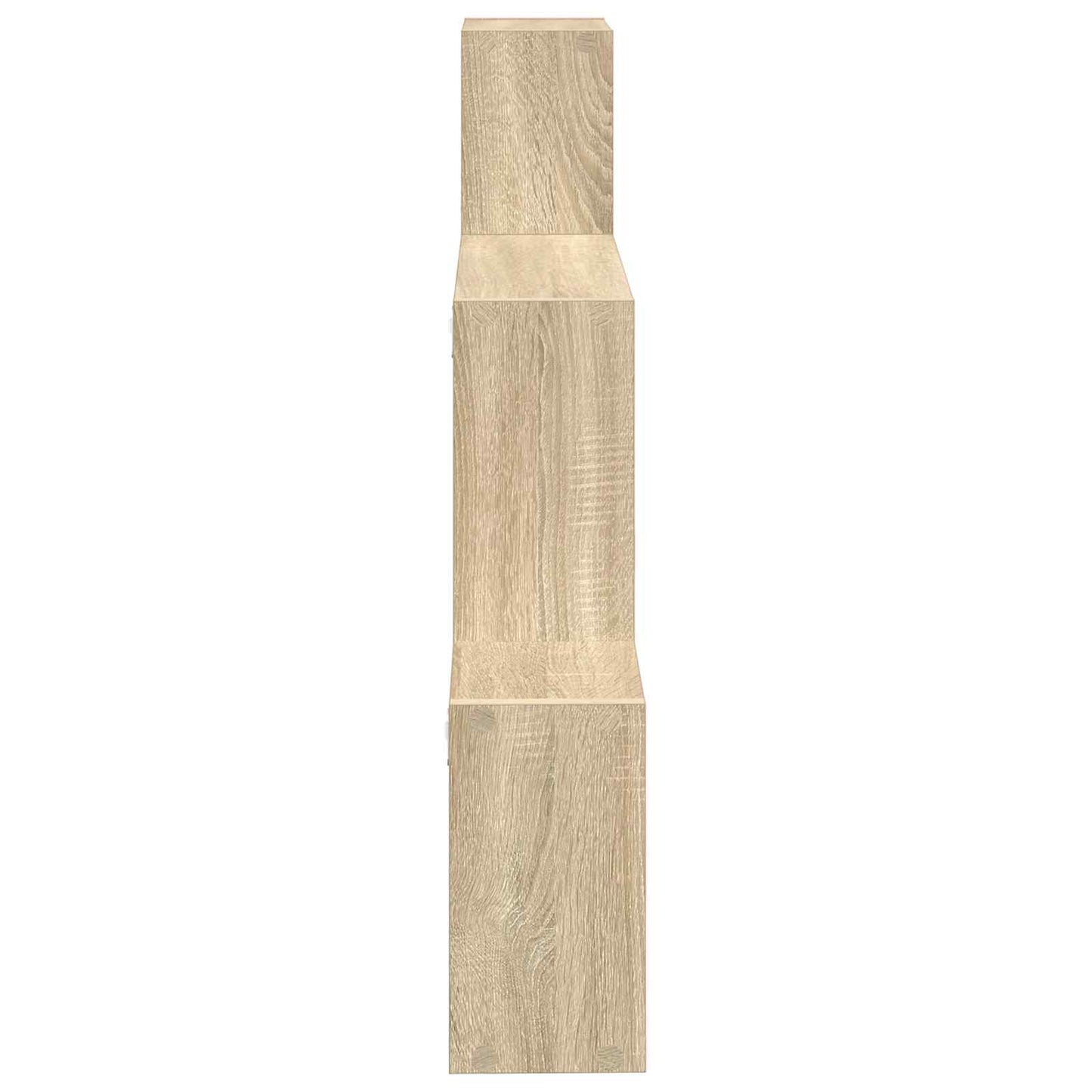 Wandplank Muurmontage Bruin 91,5 x 15 x 76 cm Bewerkt hout is nu te koop bij PeponiXL, paradijselijk wonen!