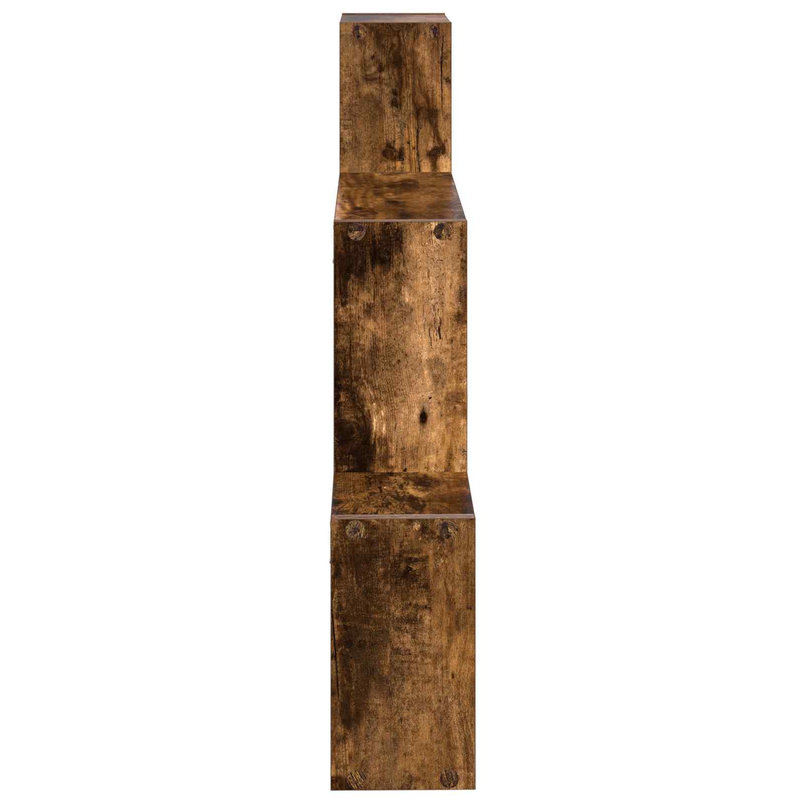 Wandplank Muurmontage Bruin 91,5 x 15 x 76 cm Bewerkt hout is nu te koop bij PeponiXL, paradijselijk wonen!
