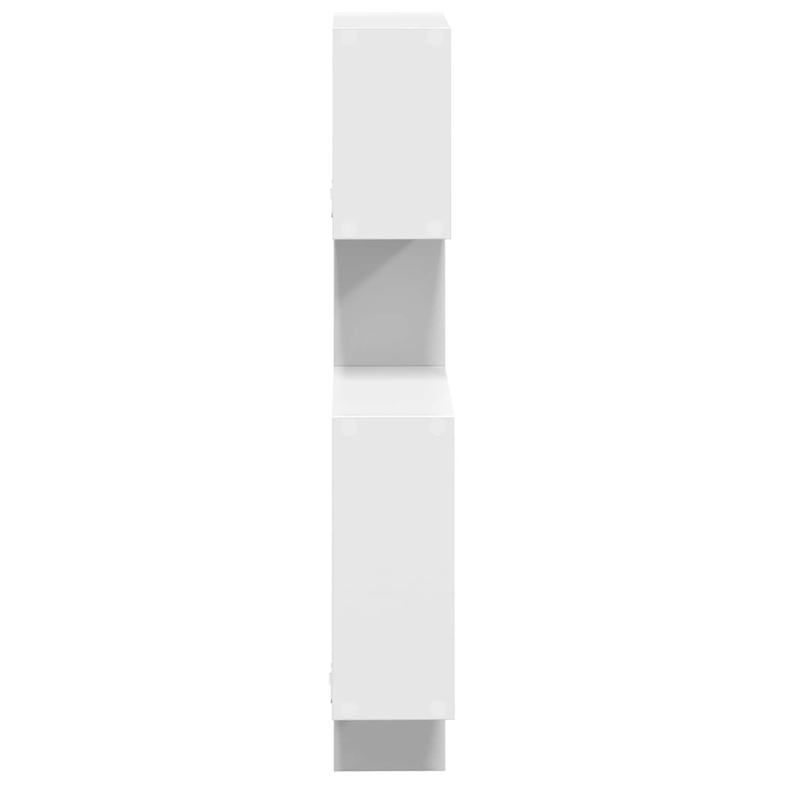 Wand Cube Planken Muurmontage Wit 64 x 13,5 x 91,5 cm is nu te koop bij PeponiXL, paradijselijk wonen!