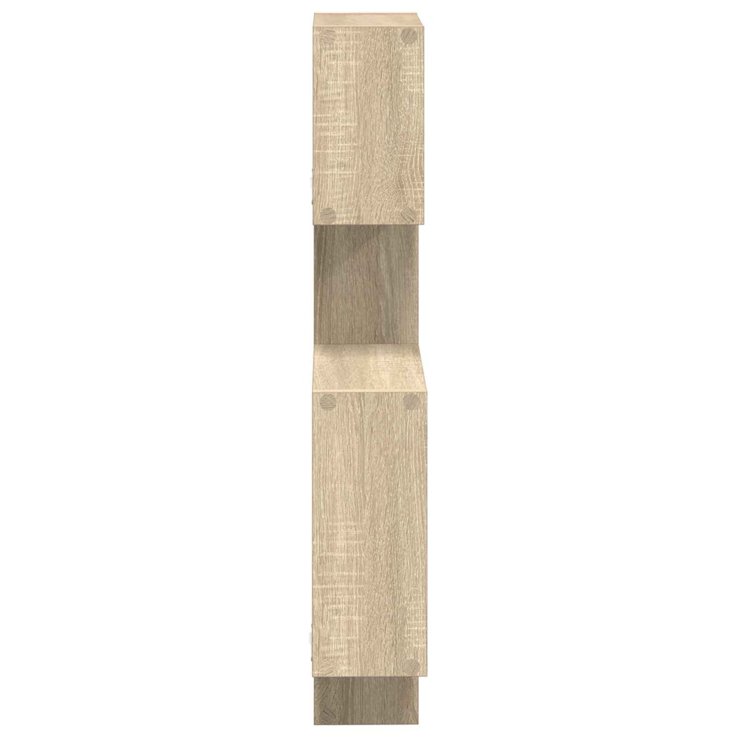 Wand Cube Planken Muurmontage Sonoma Eiken 64 x 13,5 x 91,5 cm