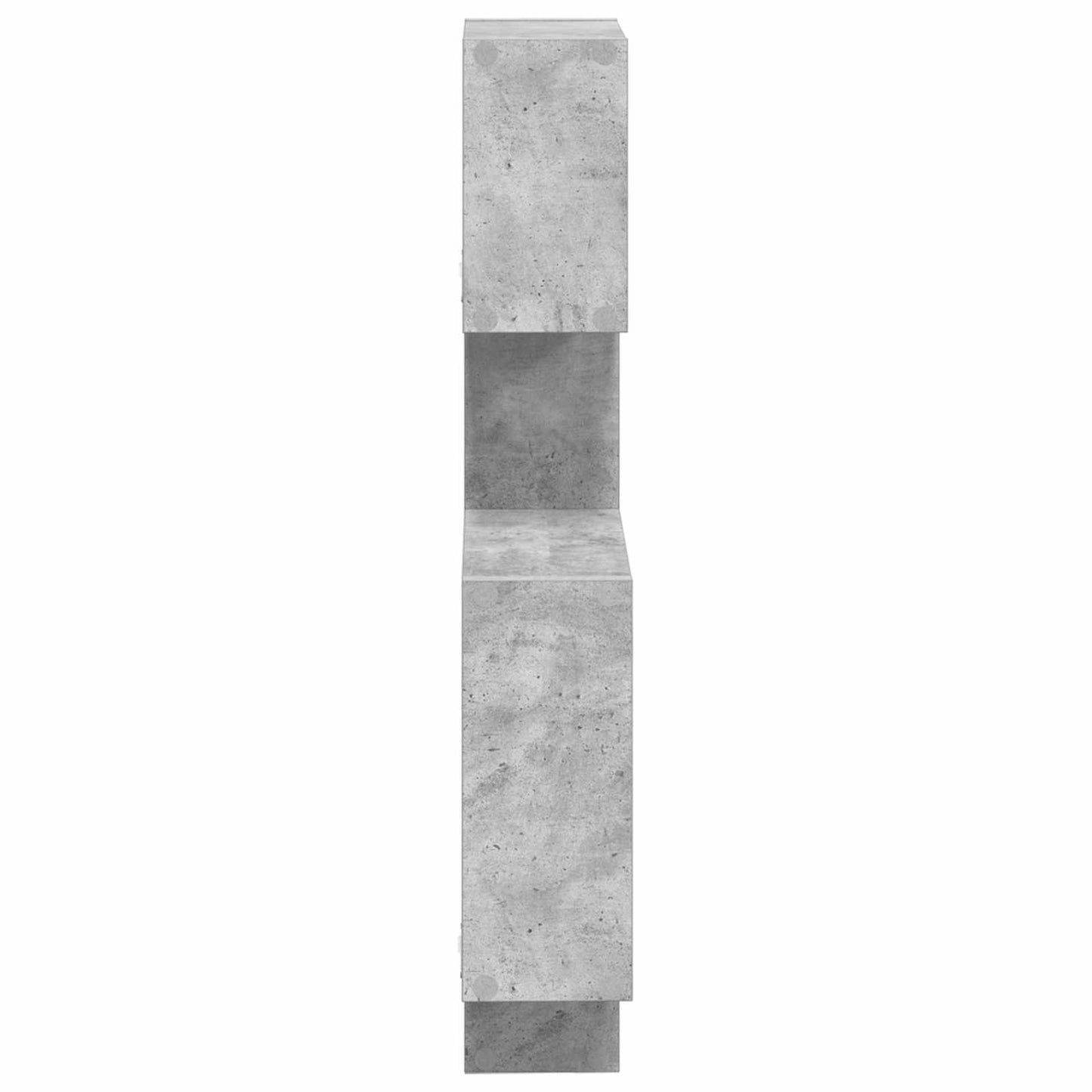 Wand Cube Planken Muurmontage Betongrijs 64 x 13,5 x 91,5 cm is nu te koop bij PeponiXL, paradijselijk wonen!