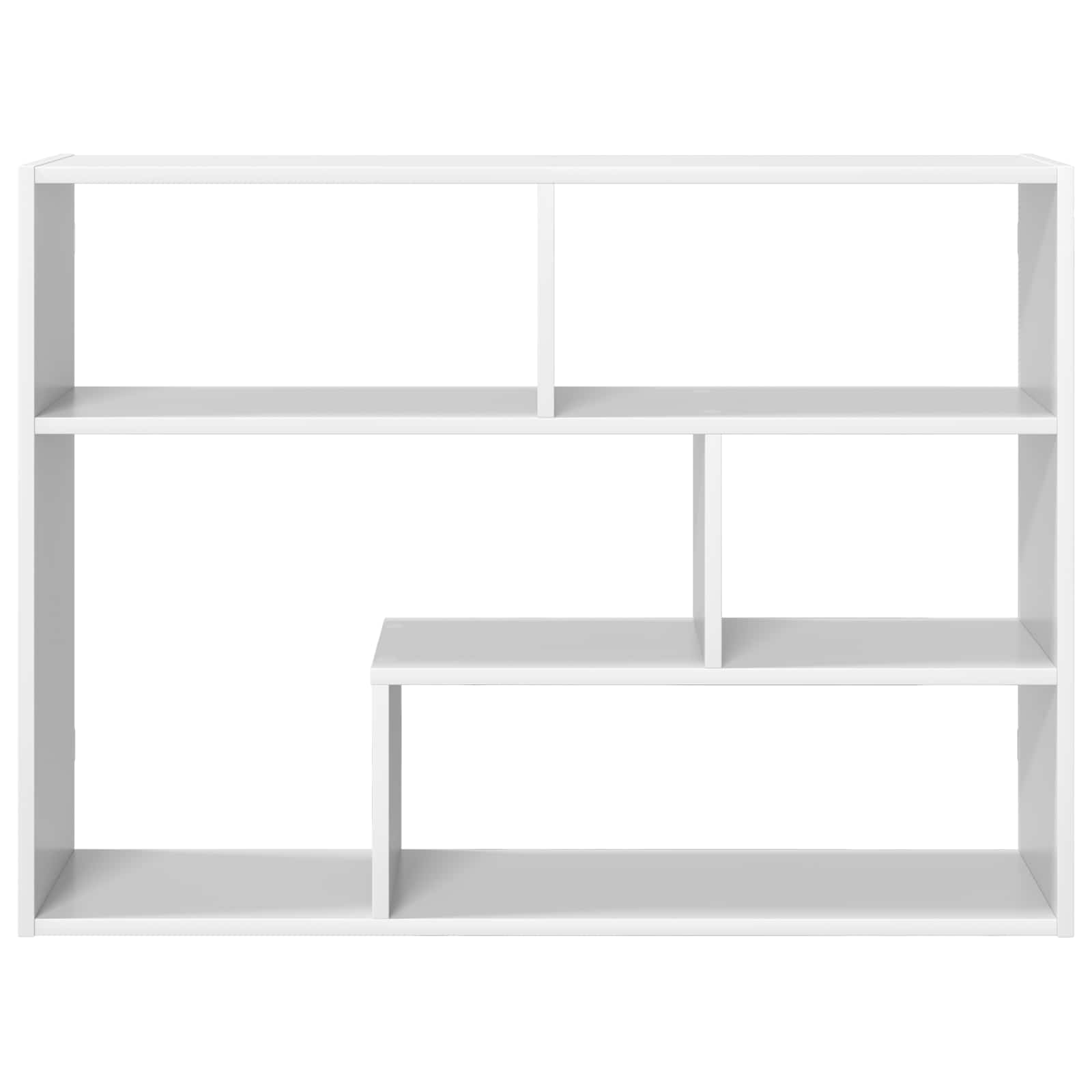 Wandplank Muurmontage Wit 95 x 20 x 69,5 cm Bewerkt hout is nu te koop bij PeponiXL, paradijselijk wonen!