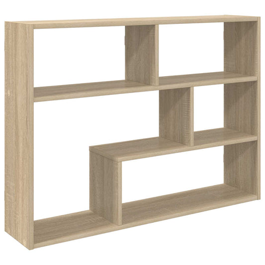 Wandplank Muurmontage Sonoma Eiken 95 x 20 x 69,5 cm is nu te koop bij PeponiXL, paradijselijk wonen!