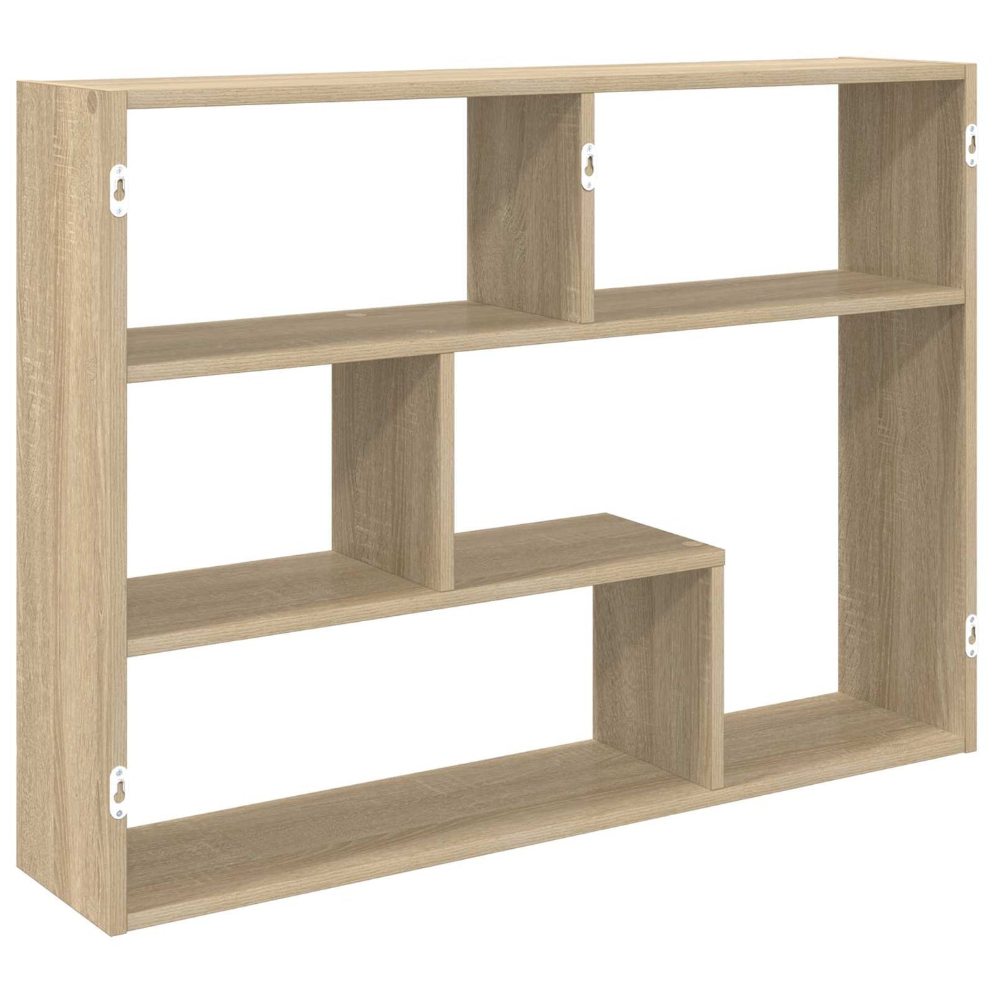 Wandplank Muurmontage Sonoma Eiken 95 x 20 x 69,5 cm