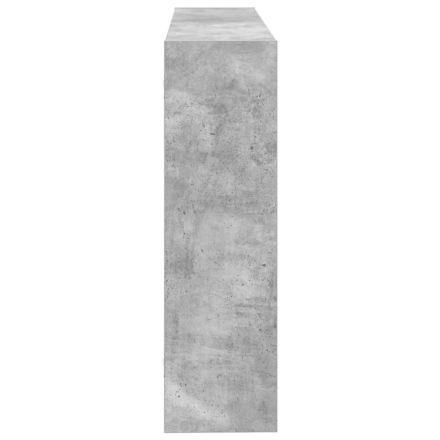 Wandplank Muurmontage Betongrijs 95 x 20 x 69,5 cm Bewerkt hout