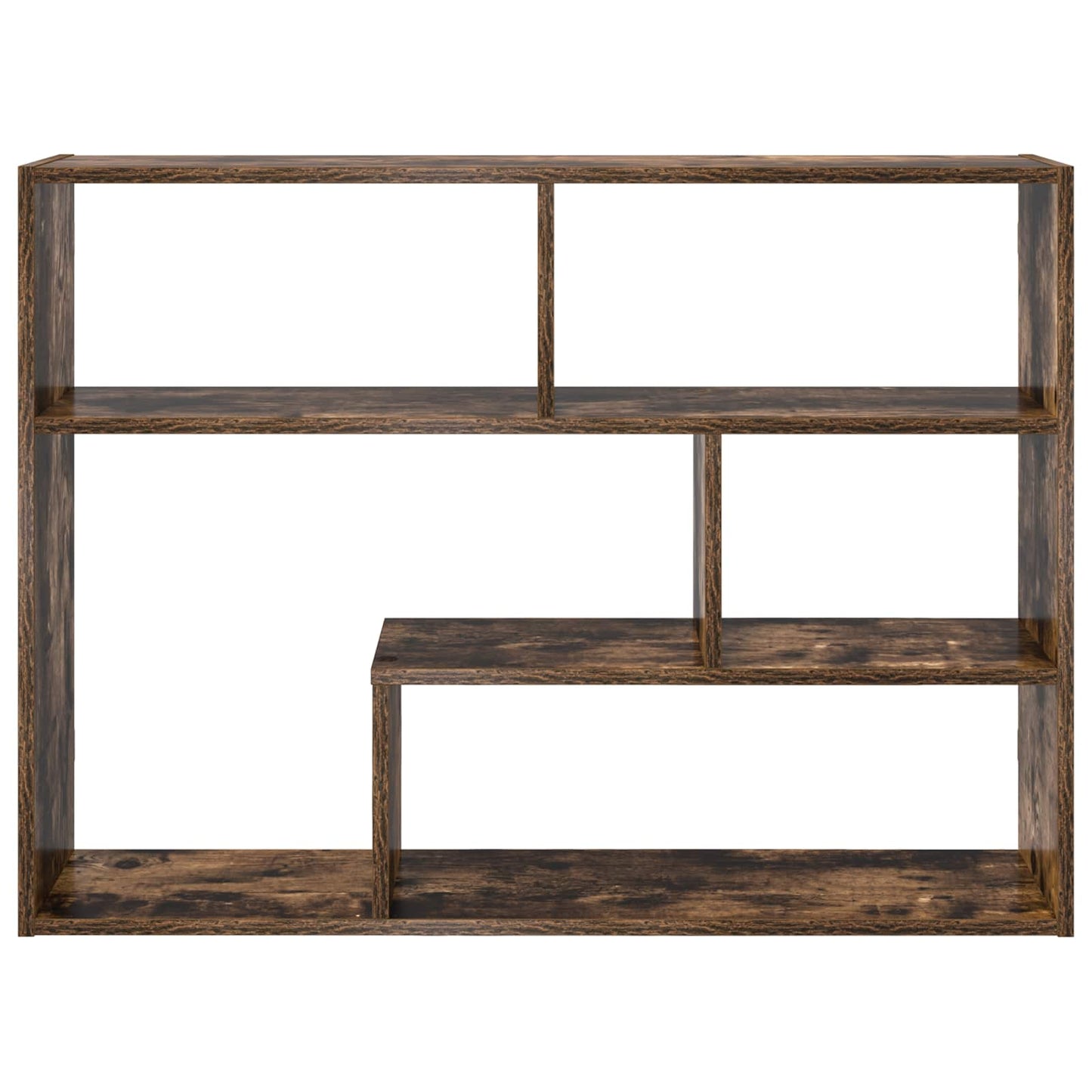 Wandplank Muurmontage Gerookt eiken 95 x 20 x 69,5 cm