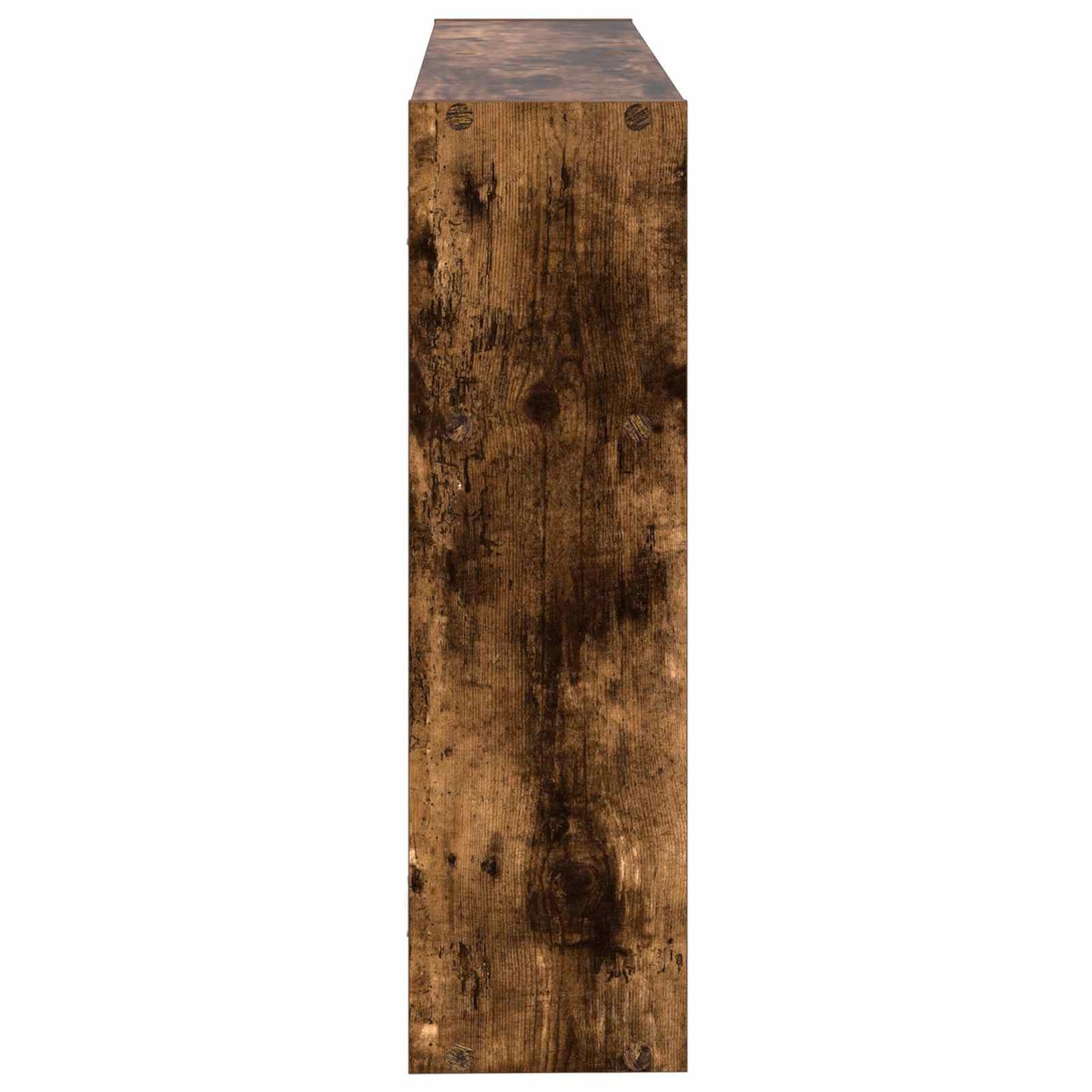 Wandplank Muurmontage Gerookt eiken 95 x 20 x 69,5 cm