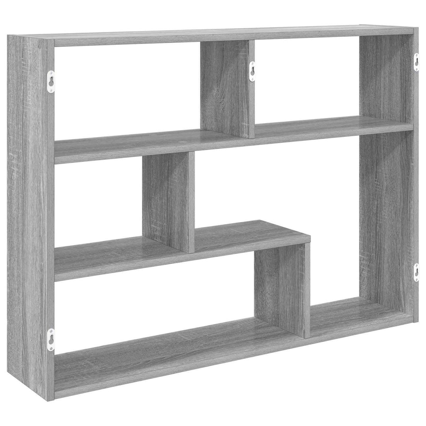 Wandplank Muurmontage Grijs Sonoma 95 x 20 x 69,5 cm