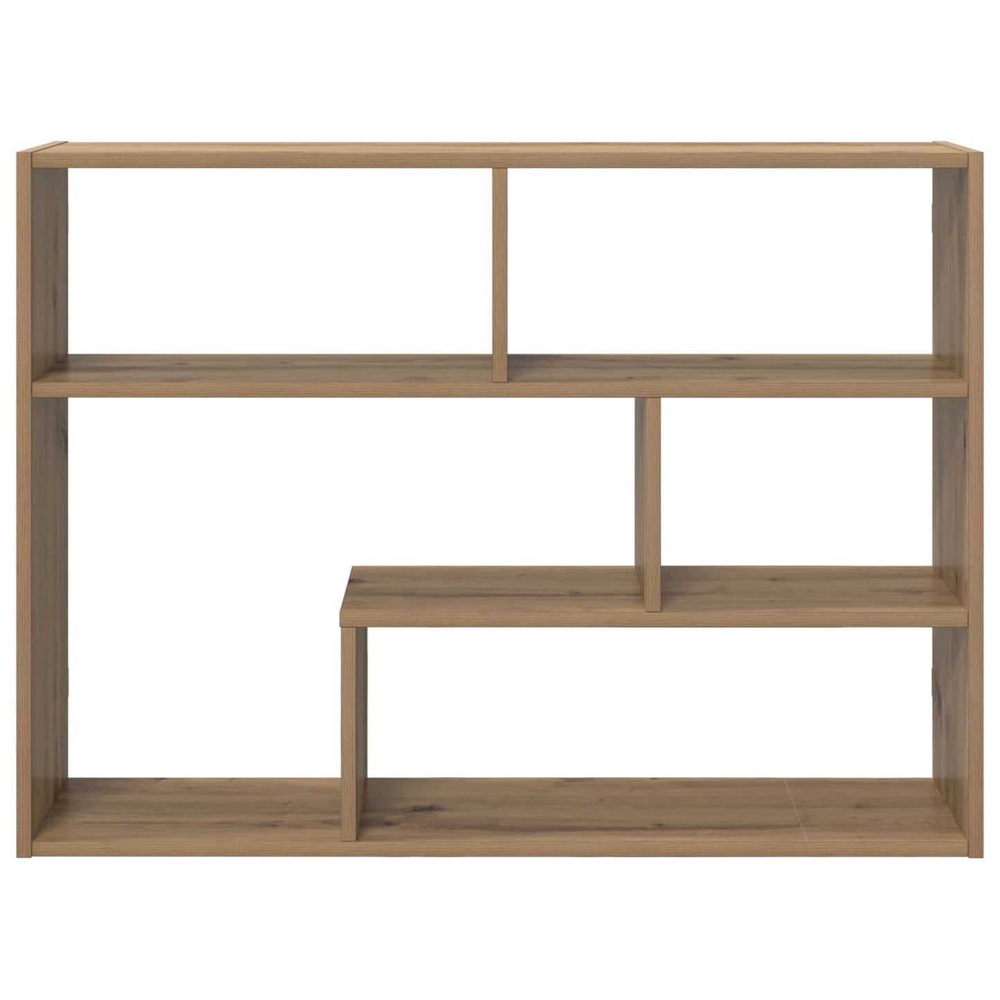 Wandplank Muurmontage Artisanaal eiken 95 x 20 x 69,5 cm