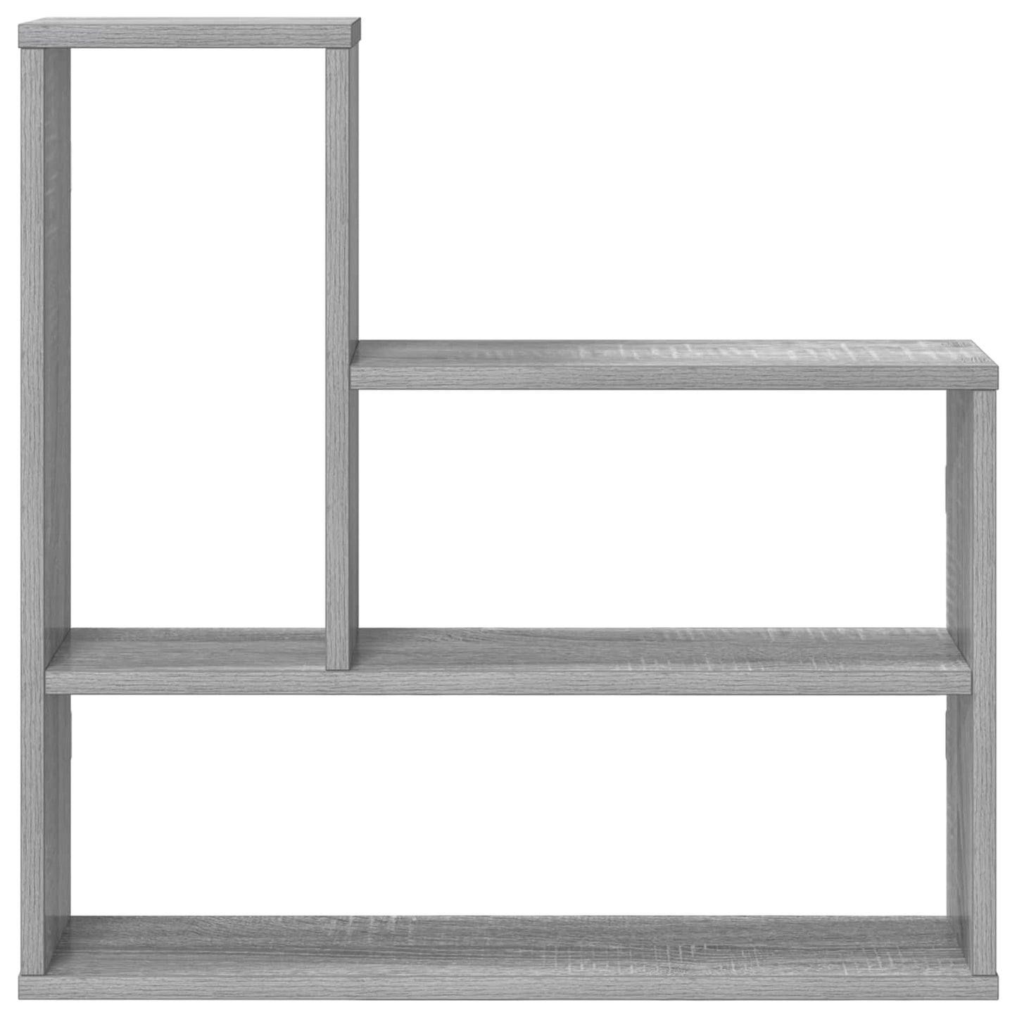 Wandplank Grijs Sonoma 60 x 11 x 60 cm Bewerkt hout