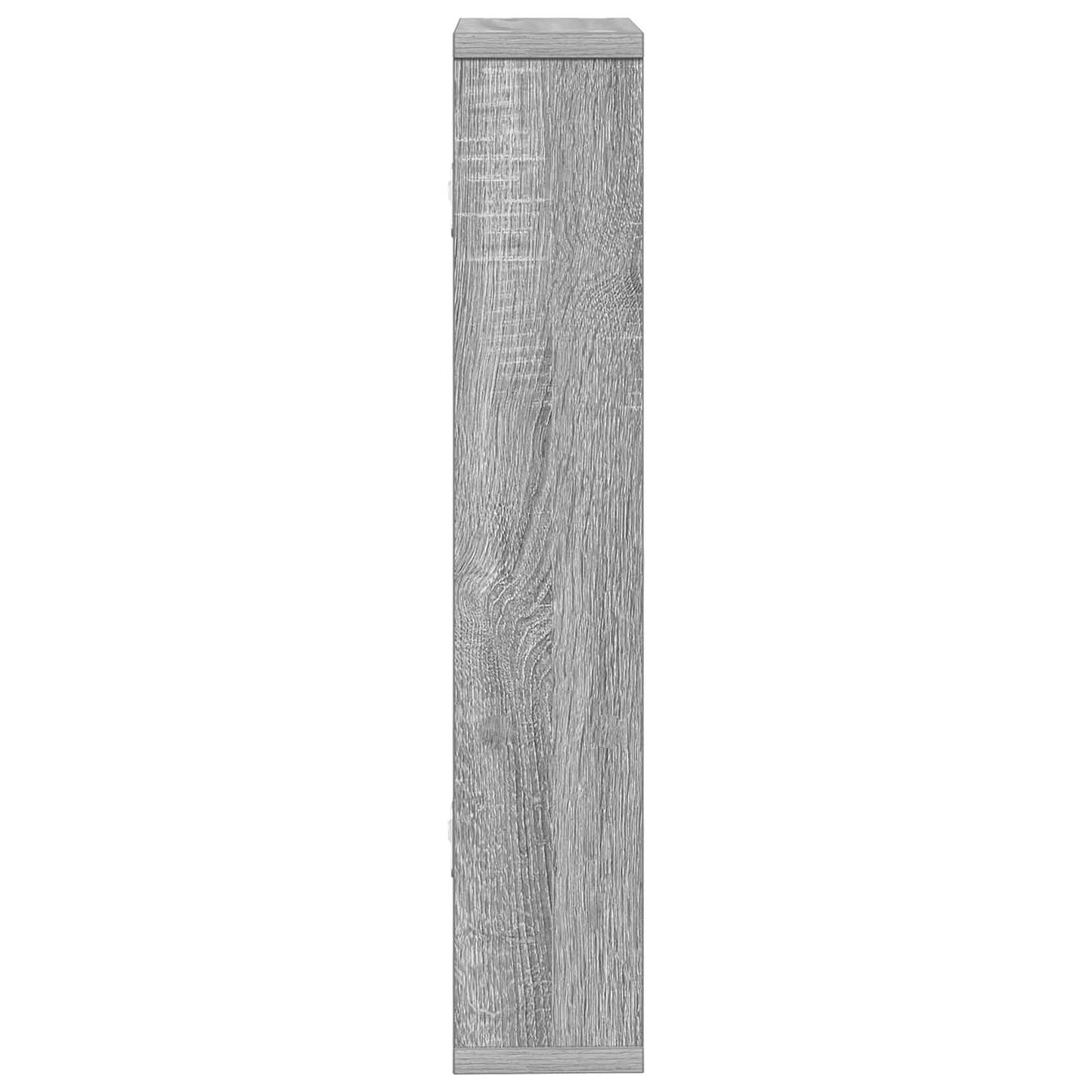 Wandplank Grijs Sonoma 60 x 11 x 60 cm Bewerkt hout