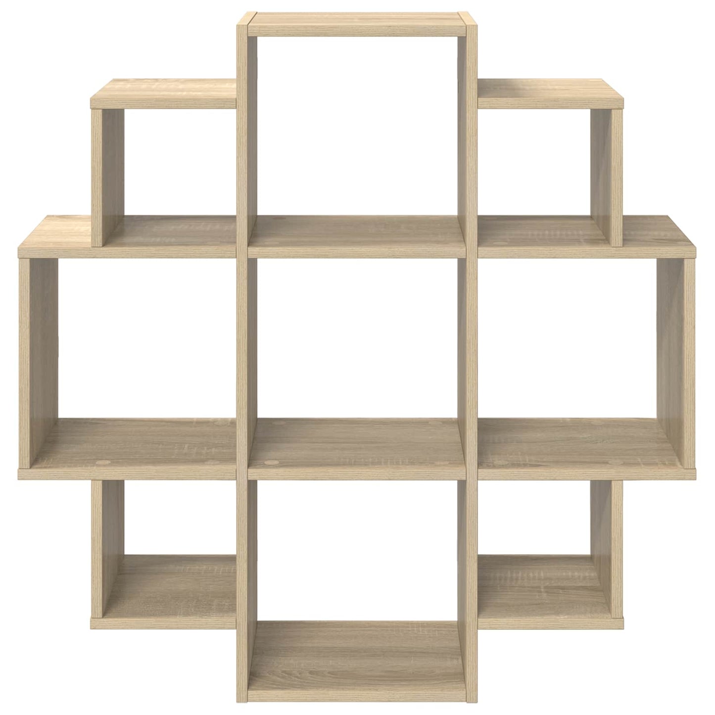 Wandplank Sonoma Eiken 90 x 25 x 90 cm Bewerkt hout
