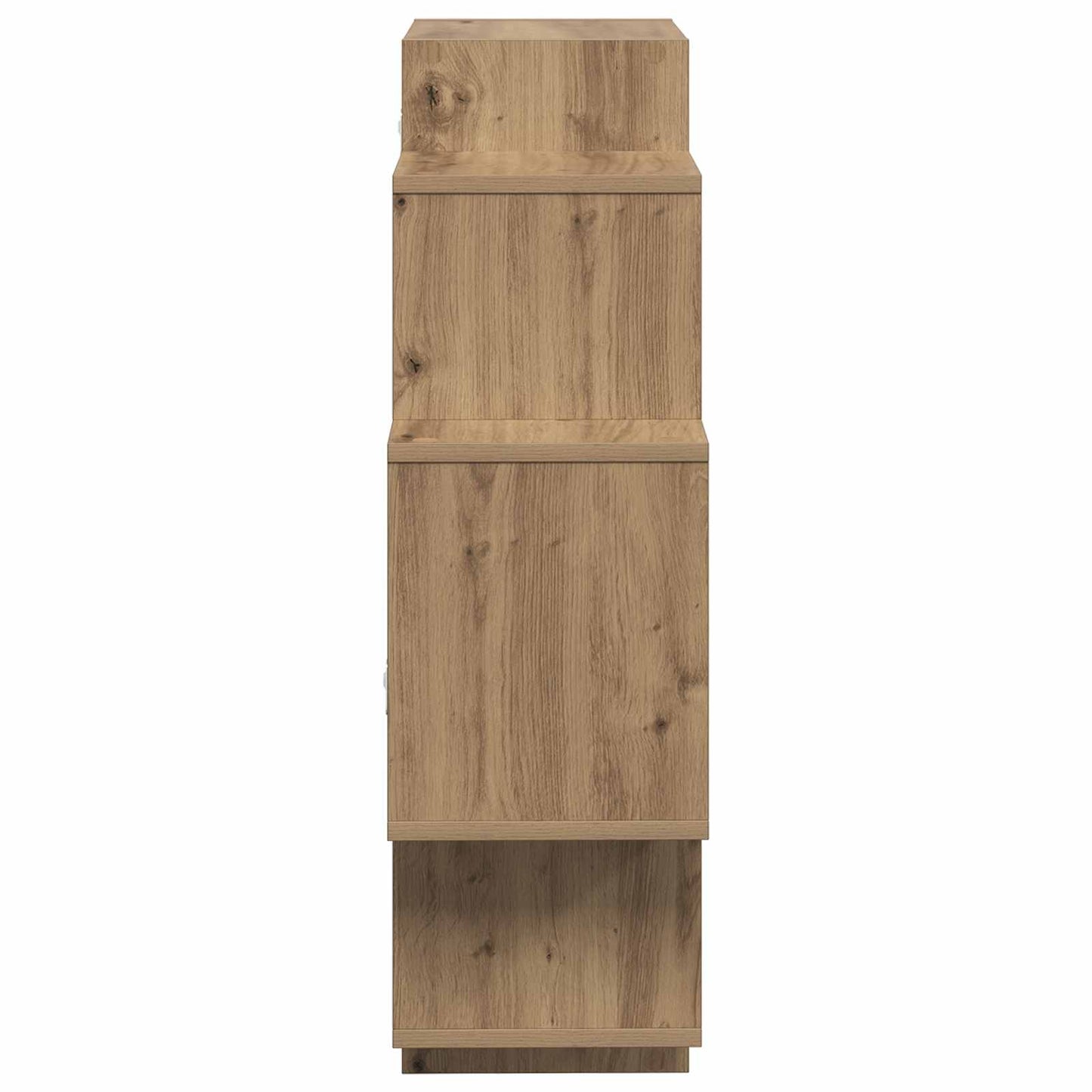 Wandplank Artisanaal eiken 90 x 25 x 90 cm Bewerkt hout
