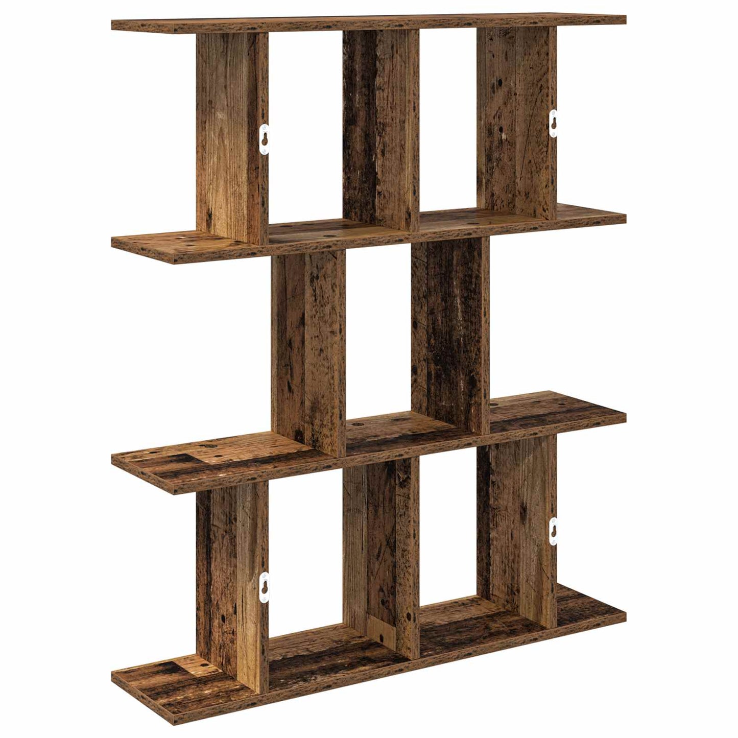 Wandplank Oud hout 80 x 20 x 96 cm Bewerkt hout