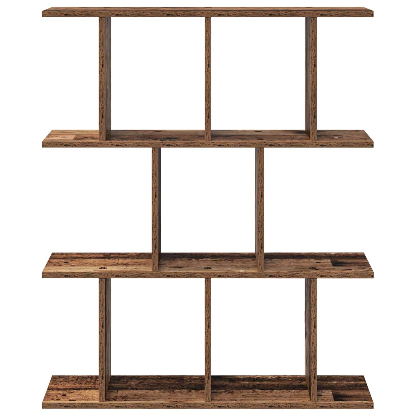 Wandplank Oud hout 80 x 20 x 96 cm Bewerkt hout