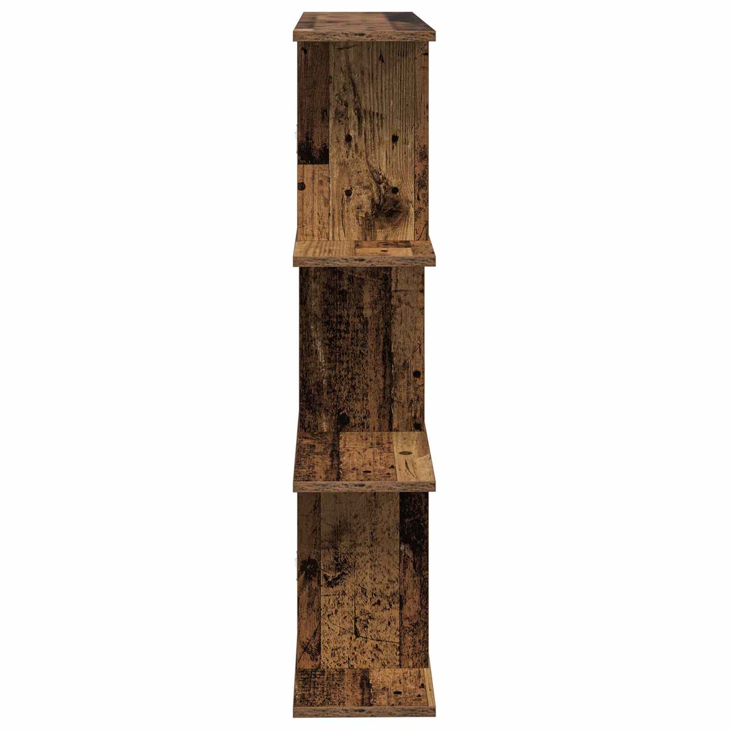 Wandplank Oud hout 80 x 20 x 96 cm Bewerkt hout
