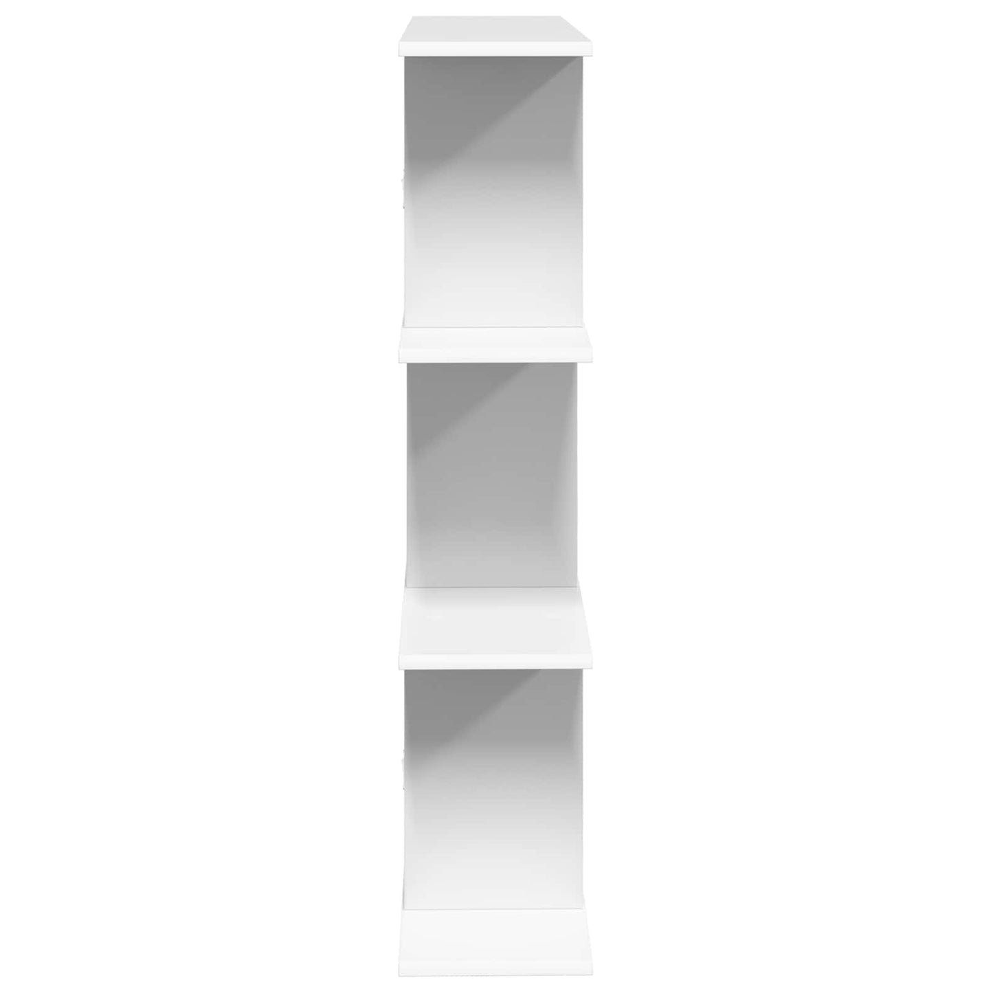 Wandplank Wit 102 x 20 x 96 cm Bewerkt hout