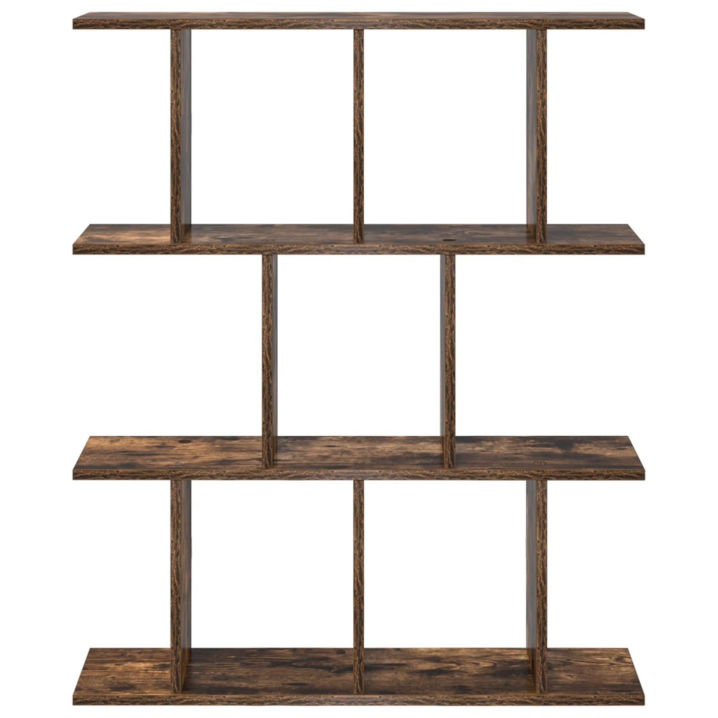 Wandplank Gerookt eiken 102 x 20 x 96 cm Bewerkt hout