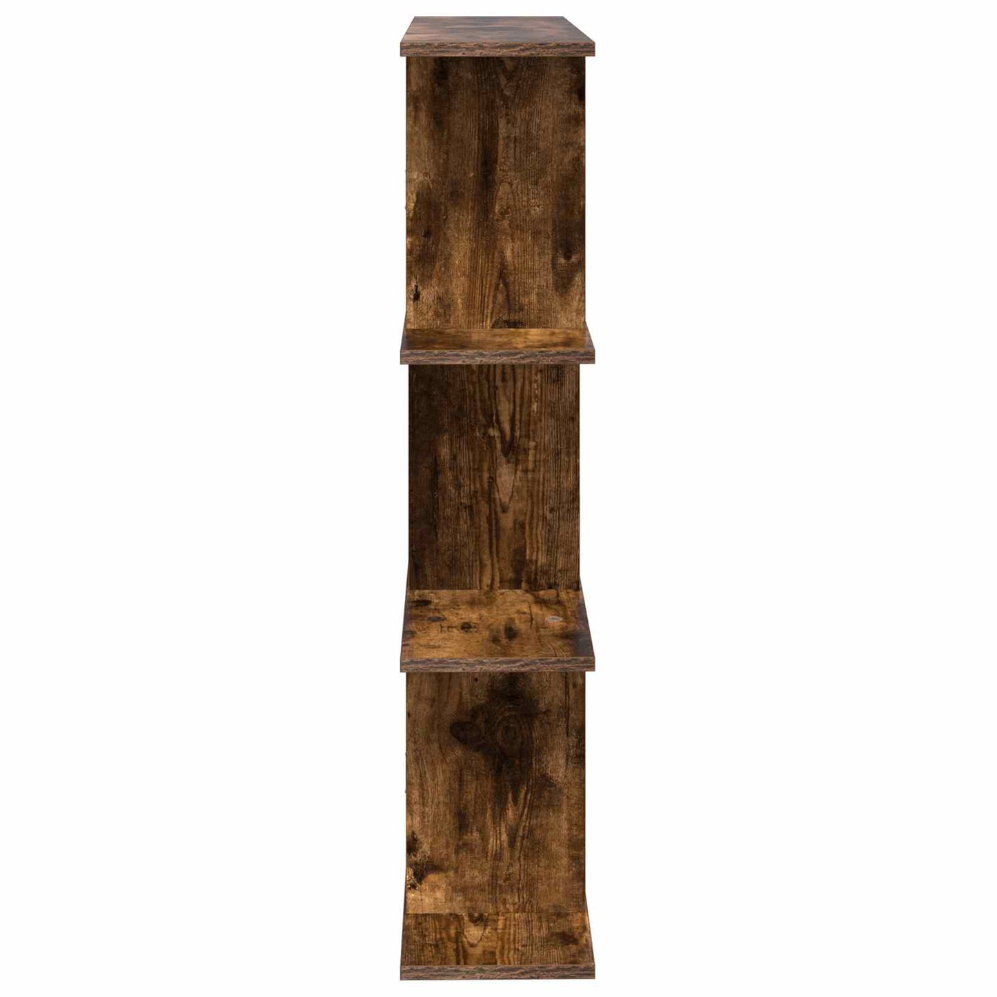 Wandplank Gerookt eiken 102 x 20 x 96 cm Bewerkt hout