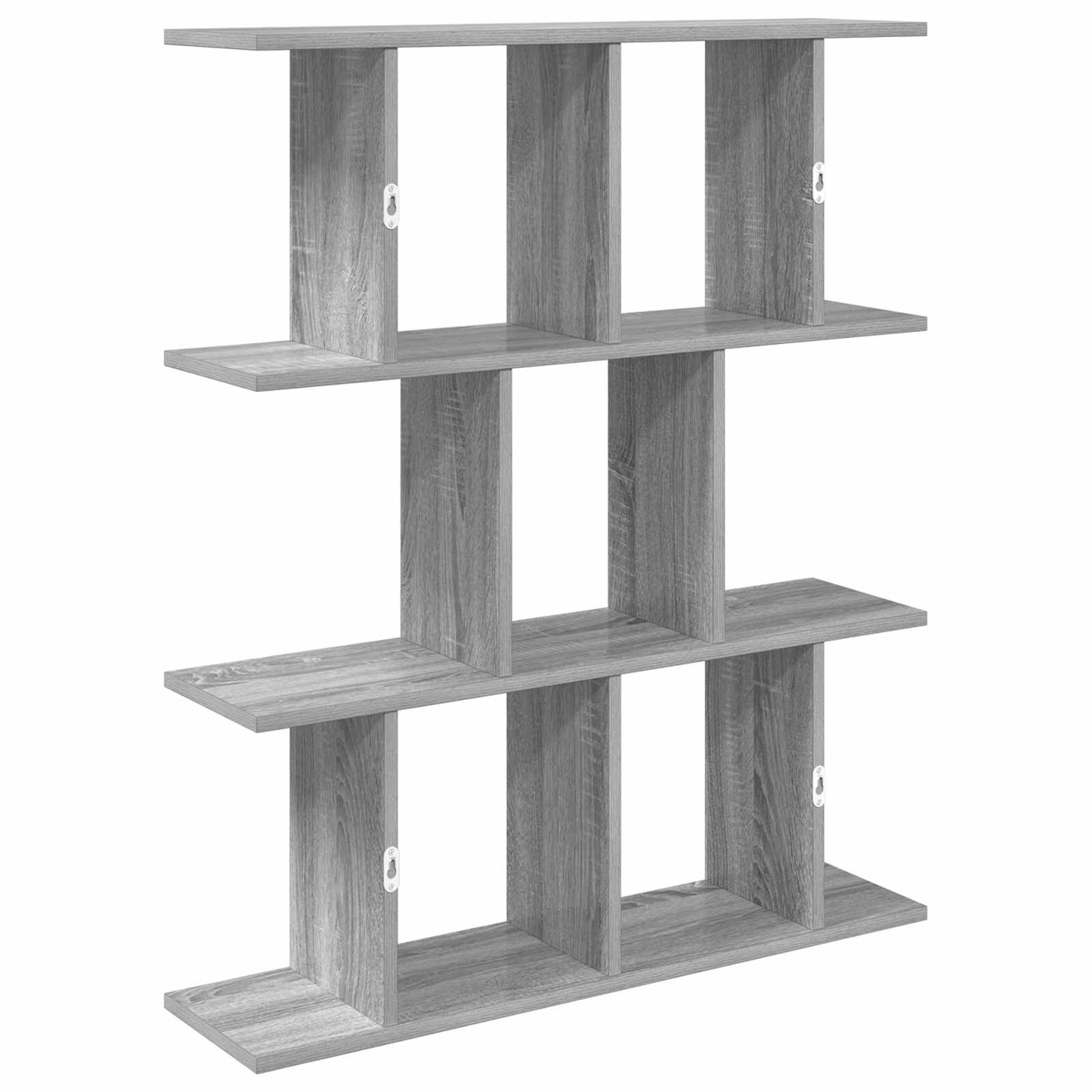 Wandplank Grijs Sonoma 102 x 20 x 96 cm Bewerkt hout