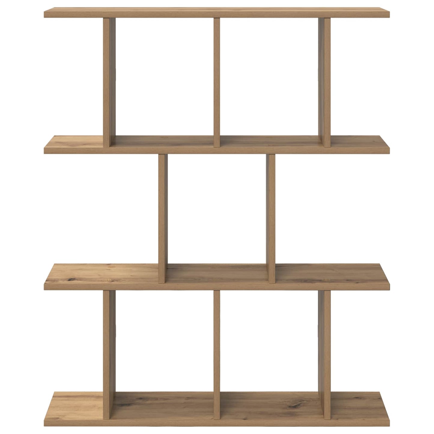 Wandplank Artisanaal eiken 102 x 20 x 96 cm Bewerkt hout